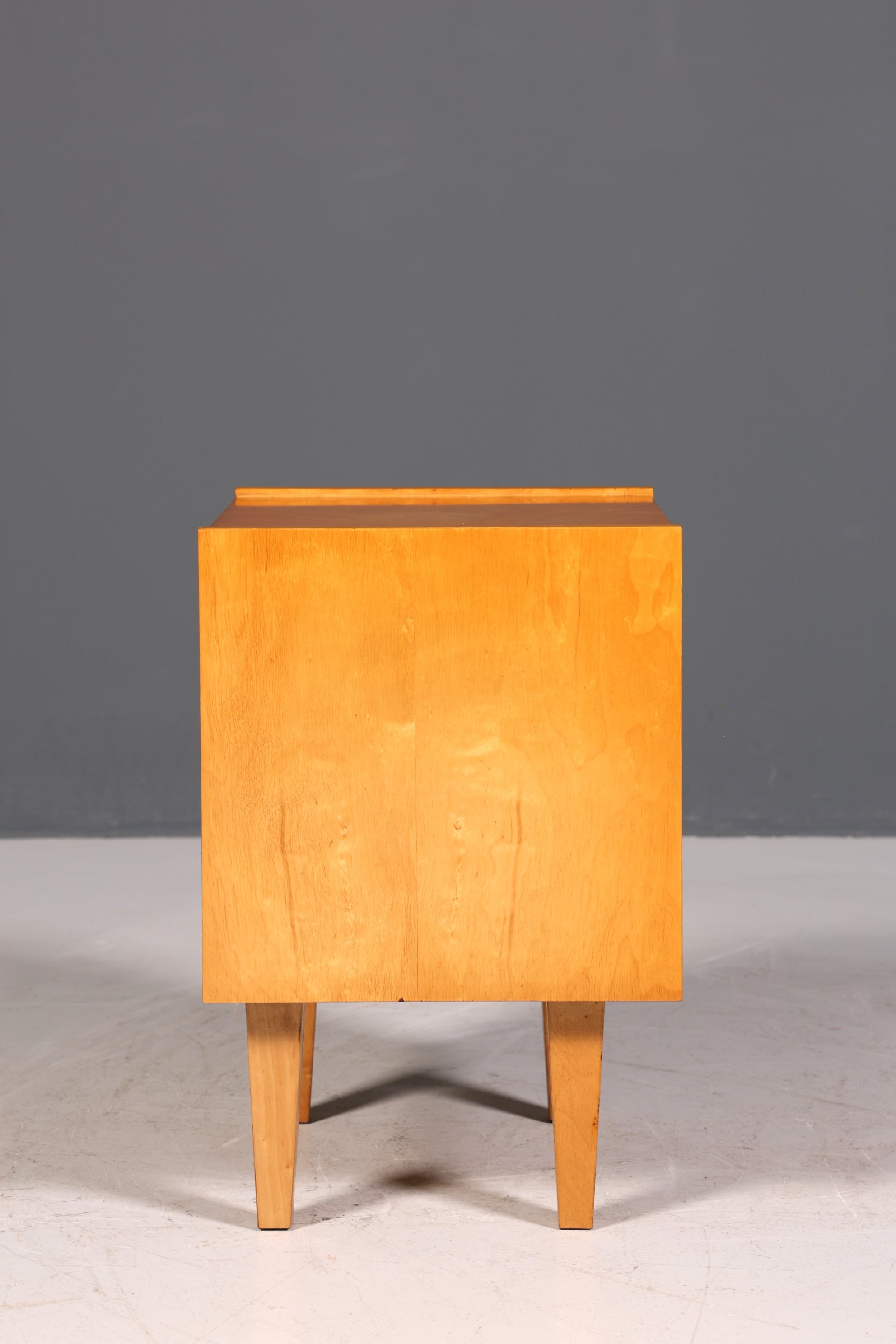 Simple mid-century vintage chest of drawers, folding cabinet, Danish design bedside table, 2 of 2
