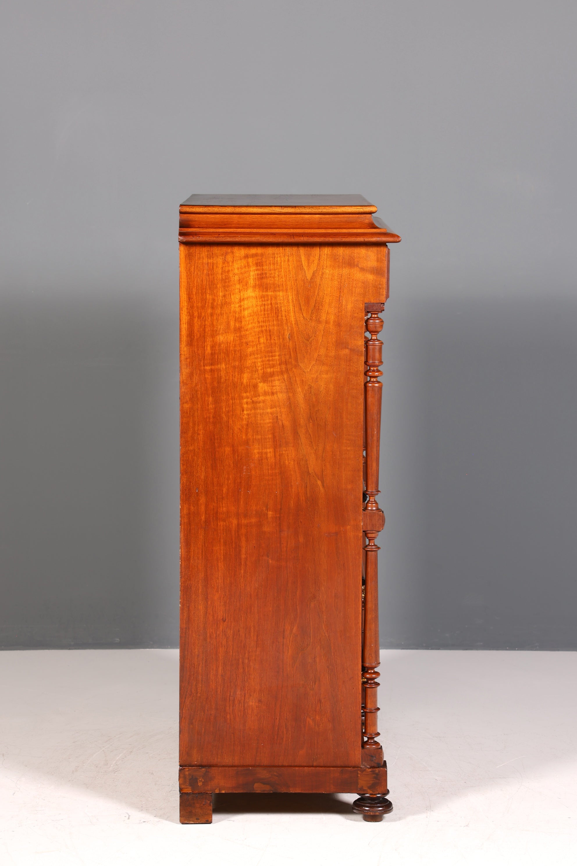 Wunderschöner Gründerzeit Sekretär Vertiko Highboard Louis Philippe Kommode um 1880