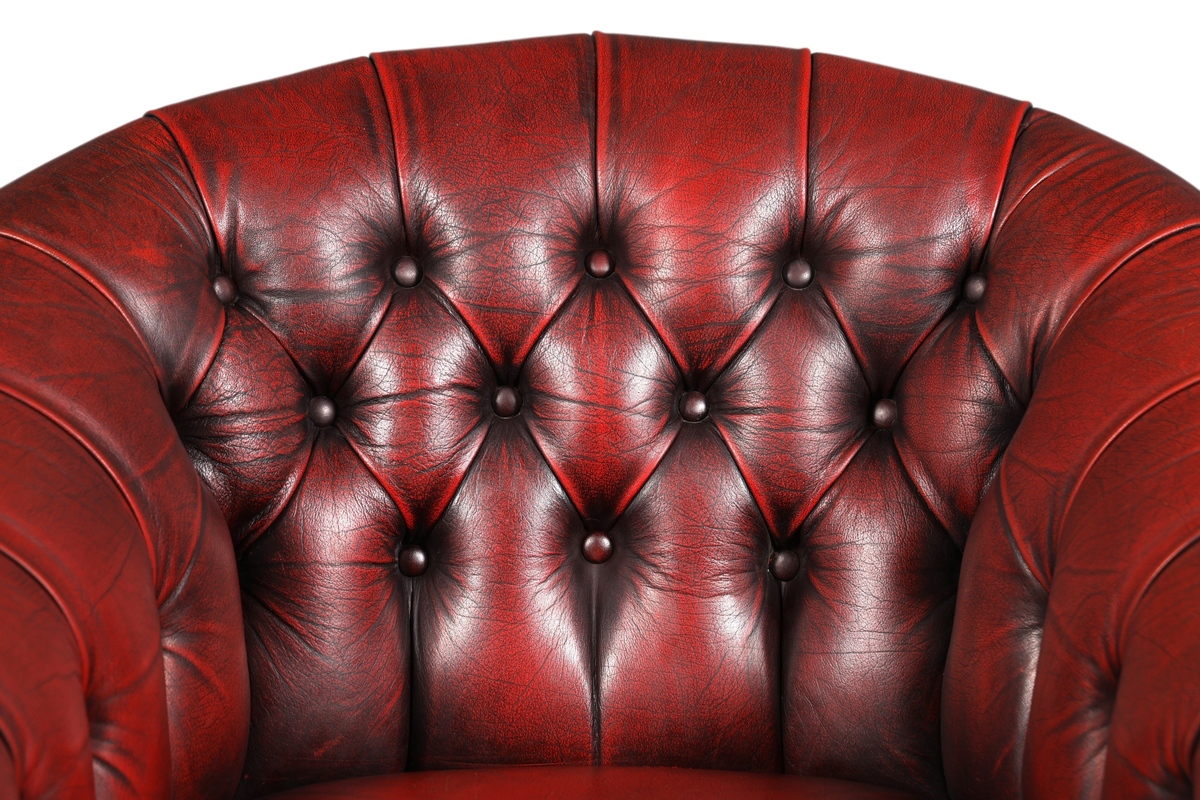 F844 Finish Stilvoller Original Chesterfield Sessel Englischer Armlehnsessel Englisch Herrensessel