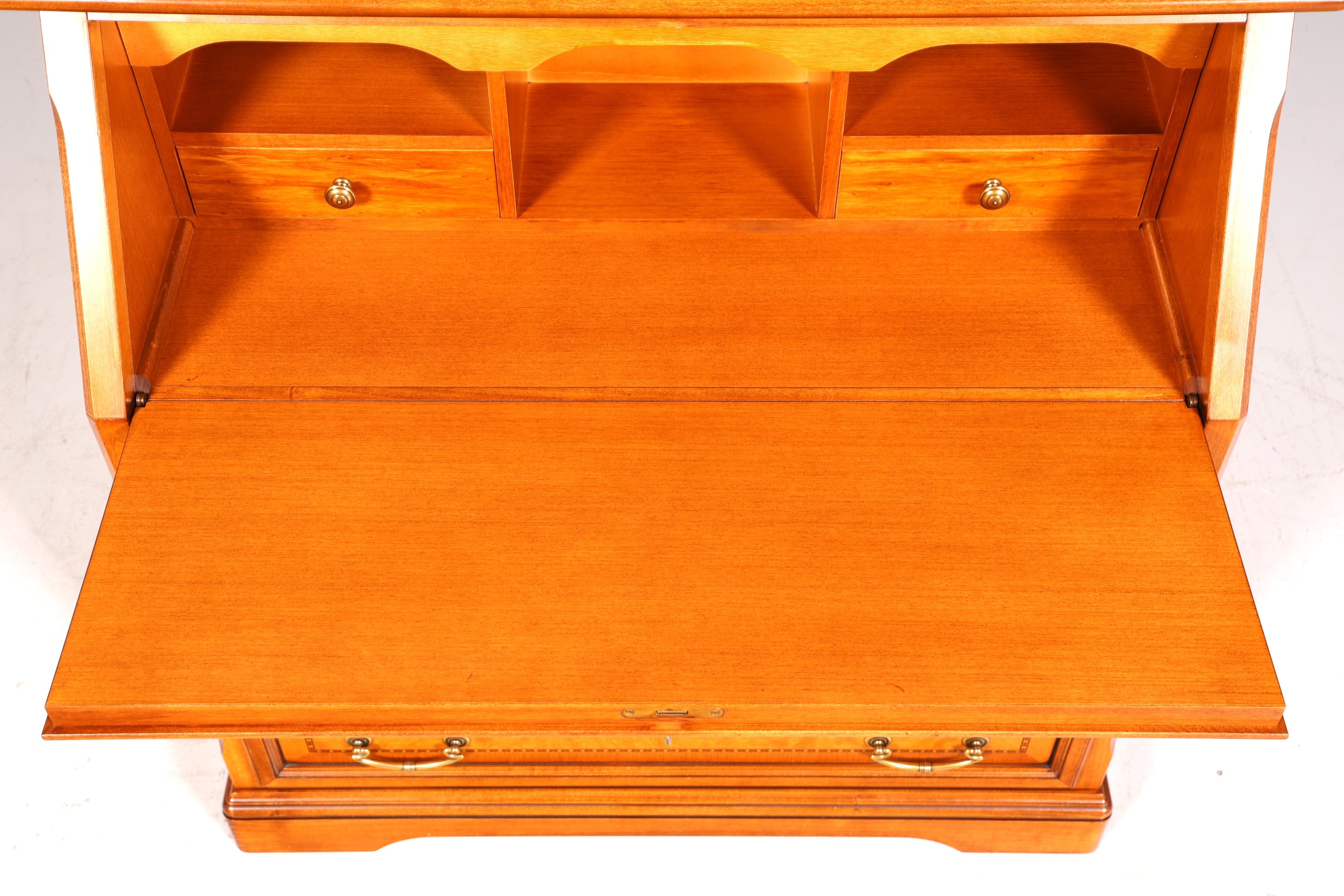 Wunderschöner Original Selva Sekretär Antik Stil Bürotisch echt Holz Office Desk Bürokommode