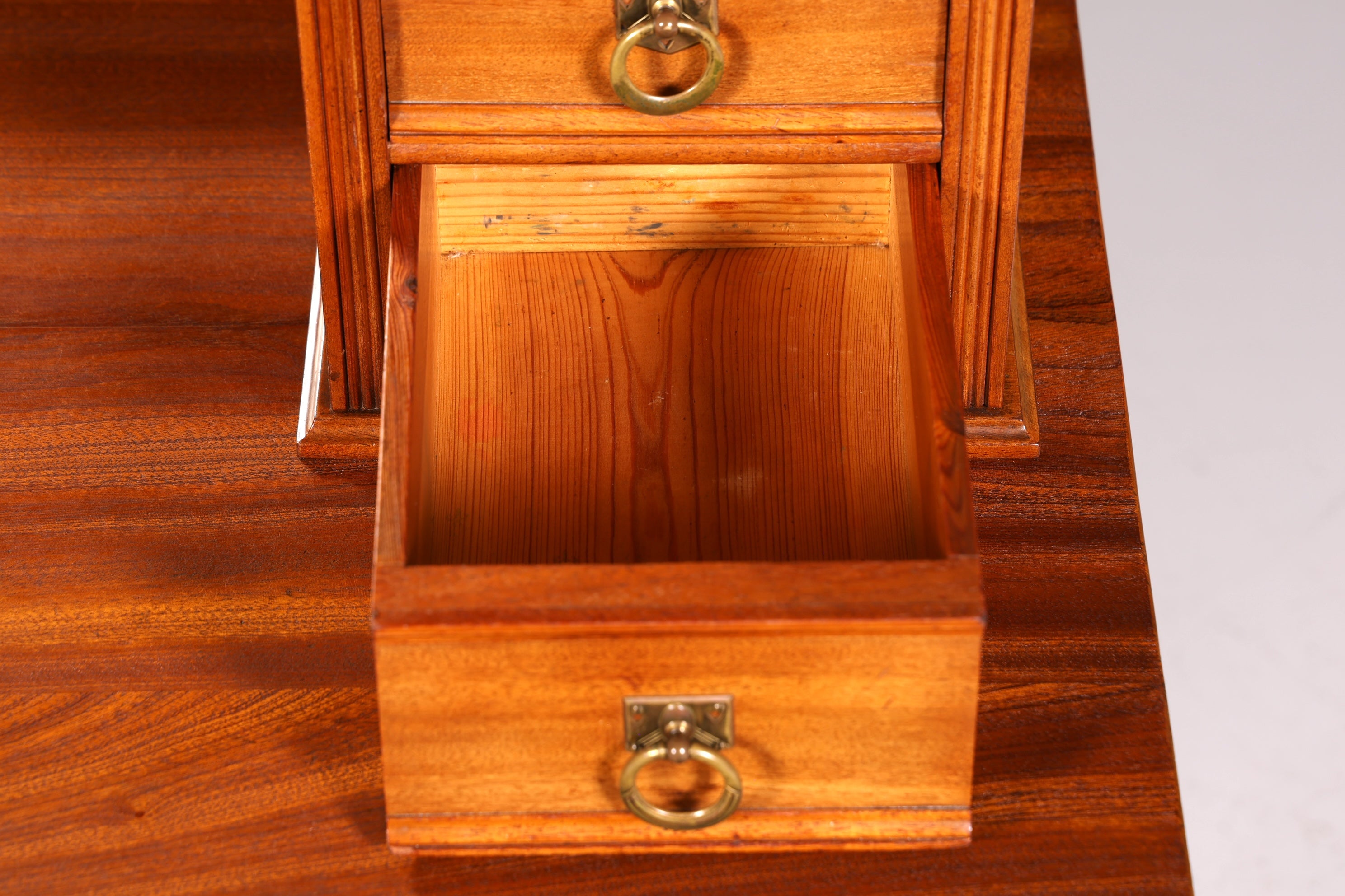 Beautiful Art Nouveau antique sideboard with mirror, Gründerzeit style hallway chest, dressing table