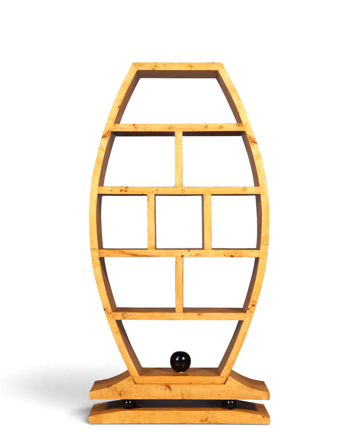 Beeindruckendes Art Deco Stil Bücherregal Birke Luxus Möbel Kult Schrankregal