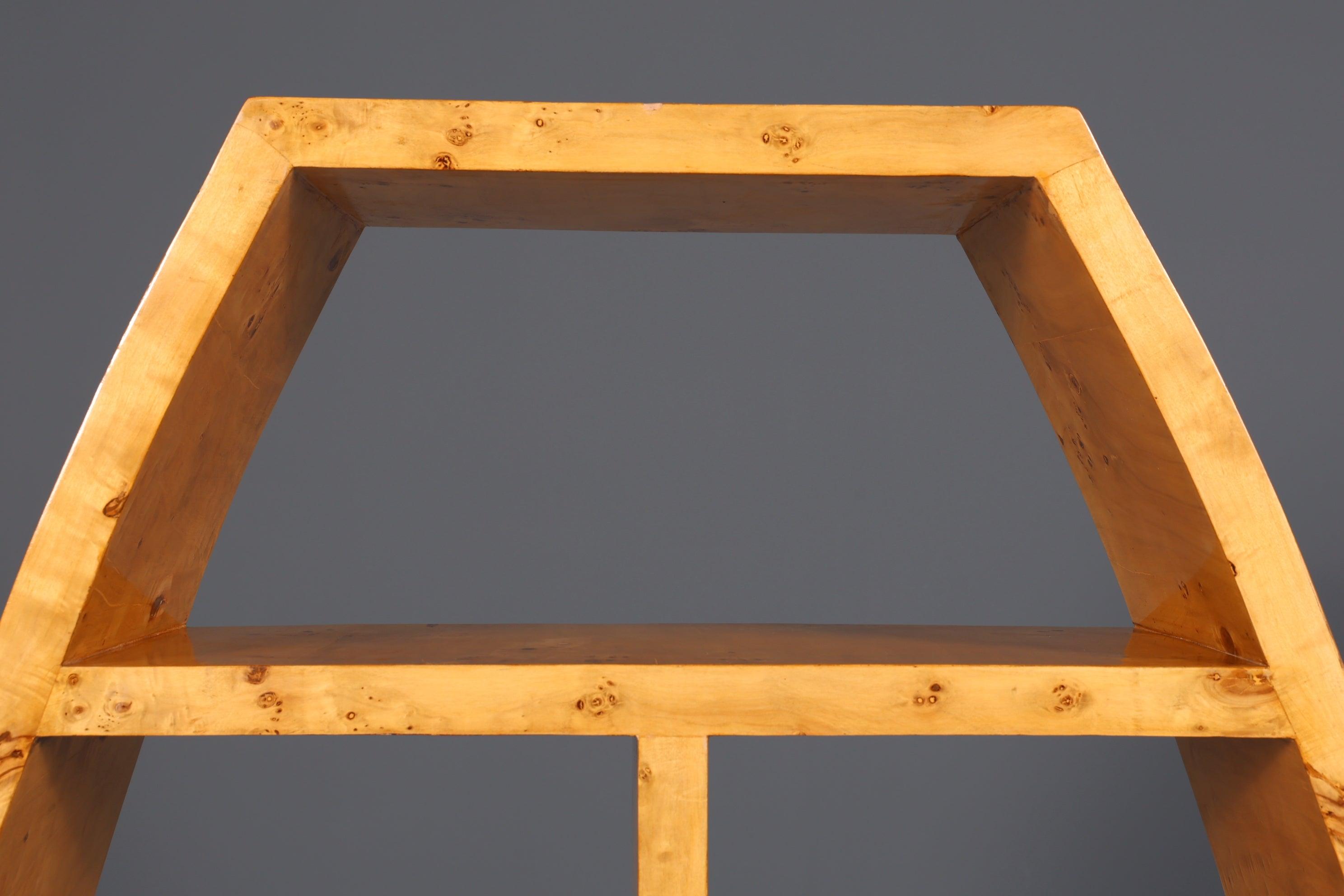 Beeindruckendes Art Deco Stil Bücherregal Birke Luxus Möbel Kult Schrankregal