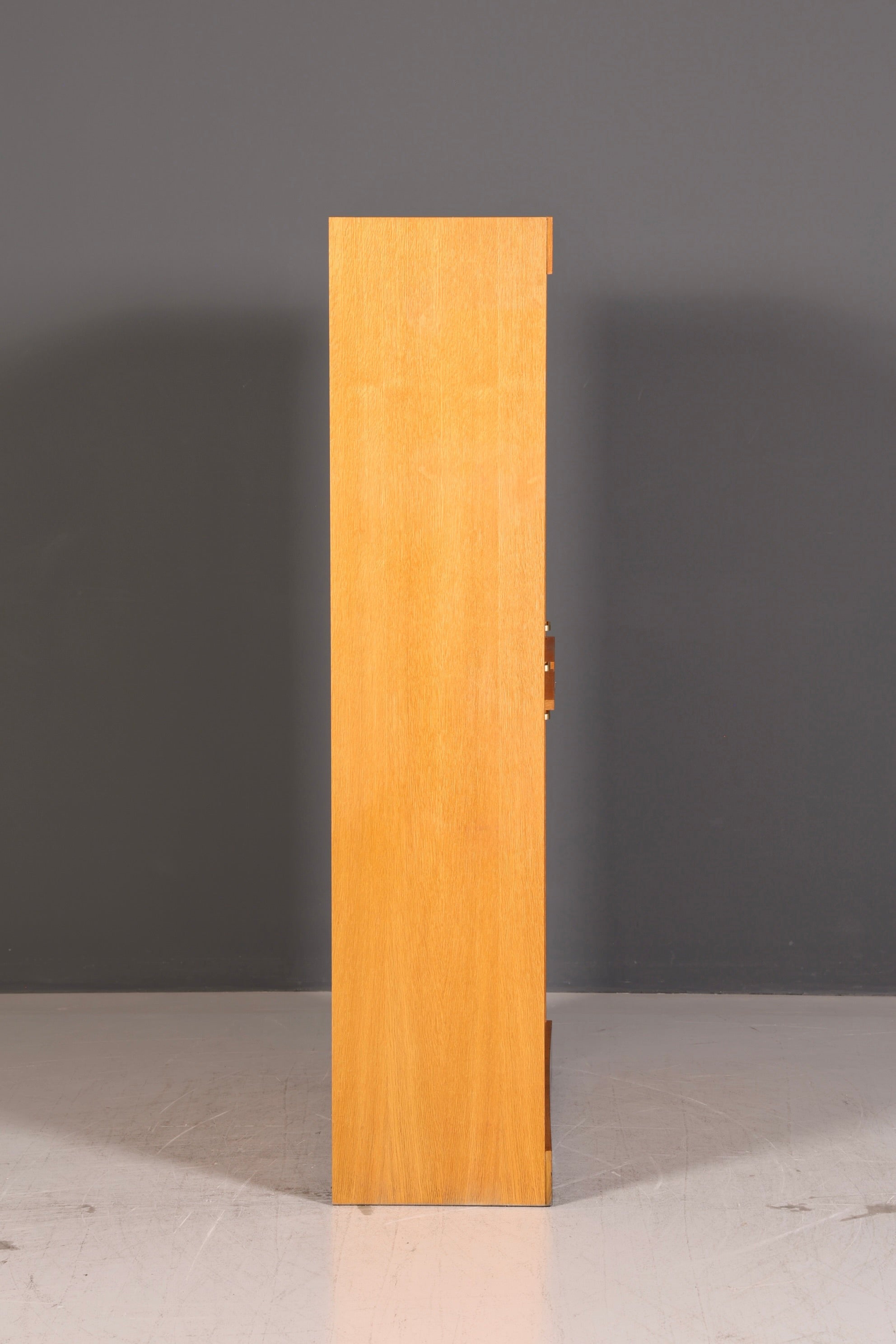 Schlichter Rollladenschrank Bauhaus Apothekerschrank Aktenschrank Büro Art Deco Schrank Massivholz Vintage