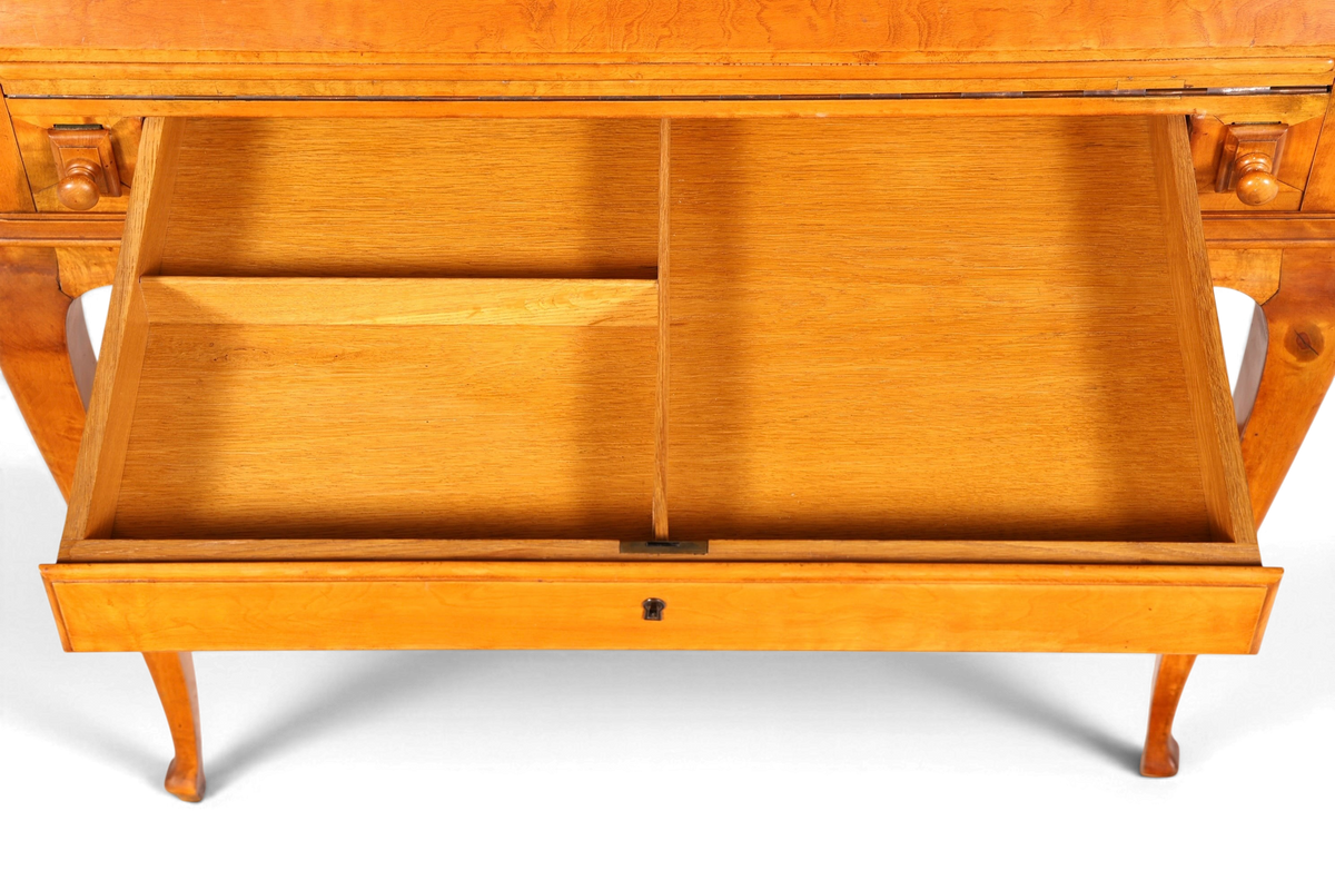 G082 Finish Wunderschöner Sekretär im Art Deco Stil Antik um 1930 Büro Kommode Schreibkommode