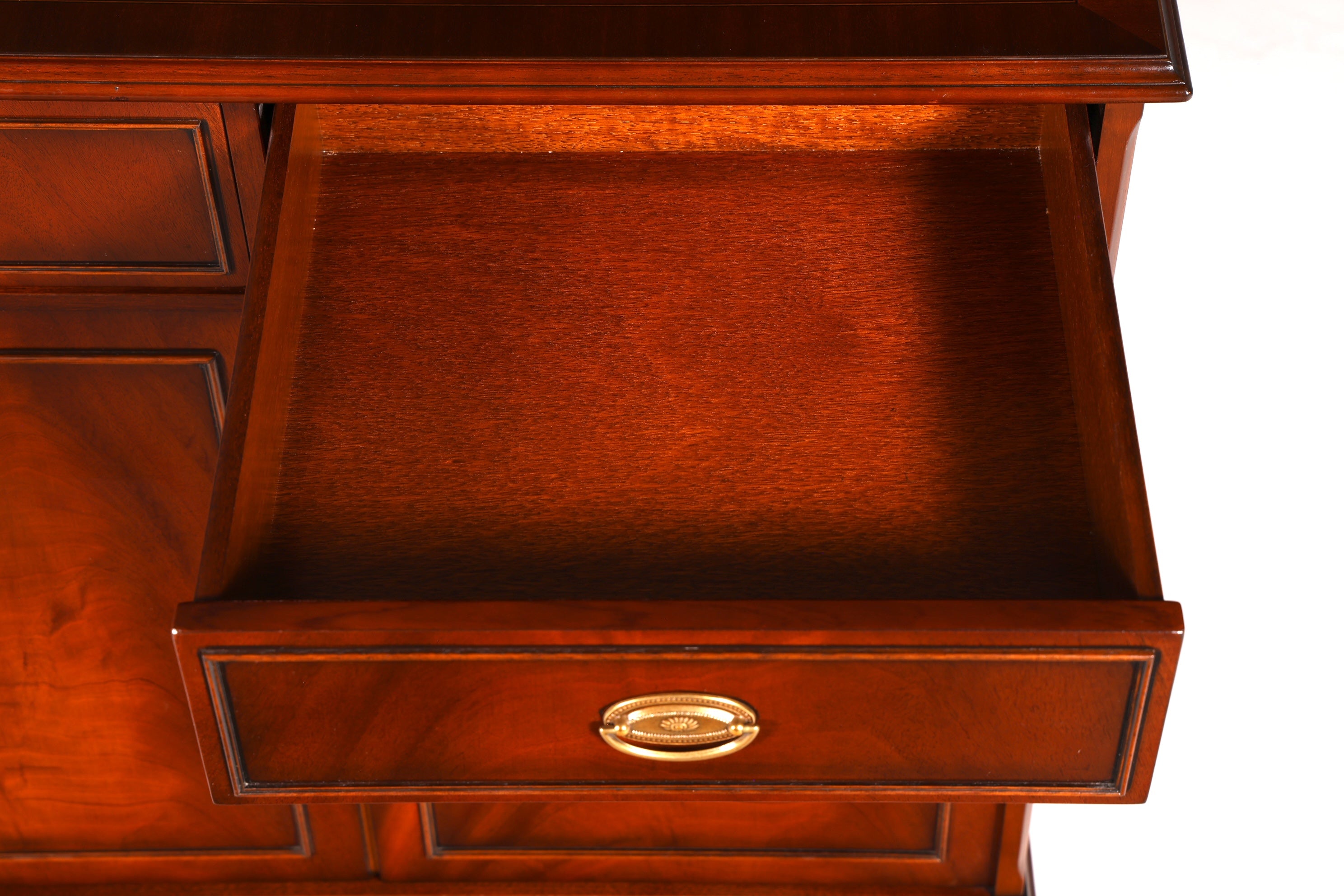 G096 Finish cm HELDENSE Wunderschönes Englisches Sideboard Mahagoni Schrank Antik 60s Buffetschrank Kommode