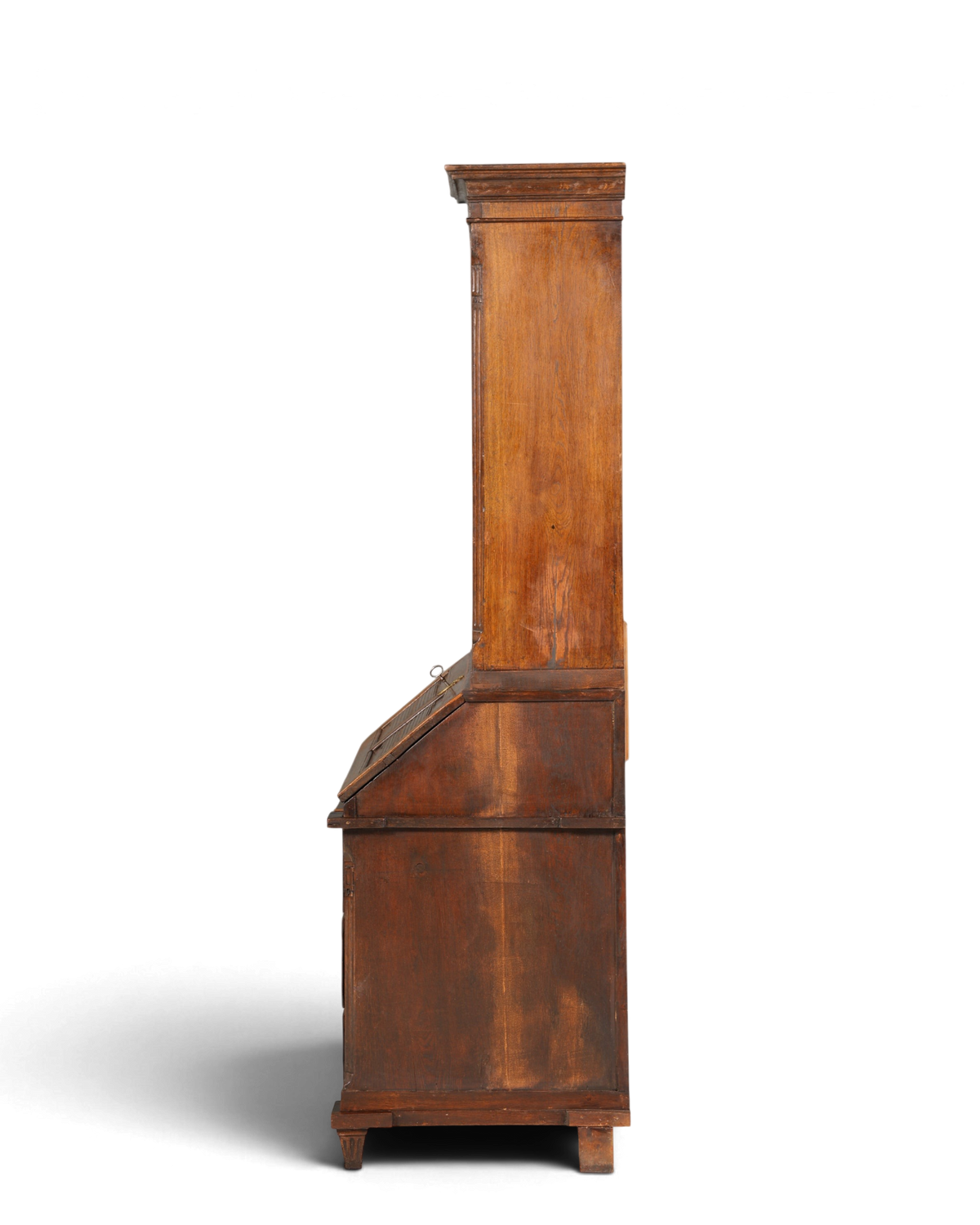 Beeindruckender Biedermeier Sekretär Louis Seize Aufsatzsekretär um 1810 Schreibkommode Büroschrank Kommode