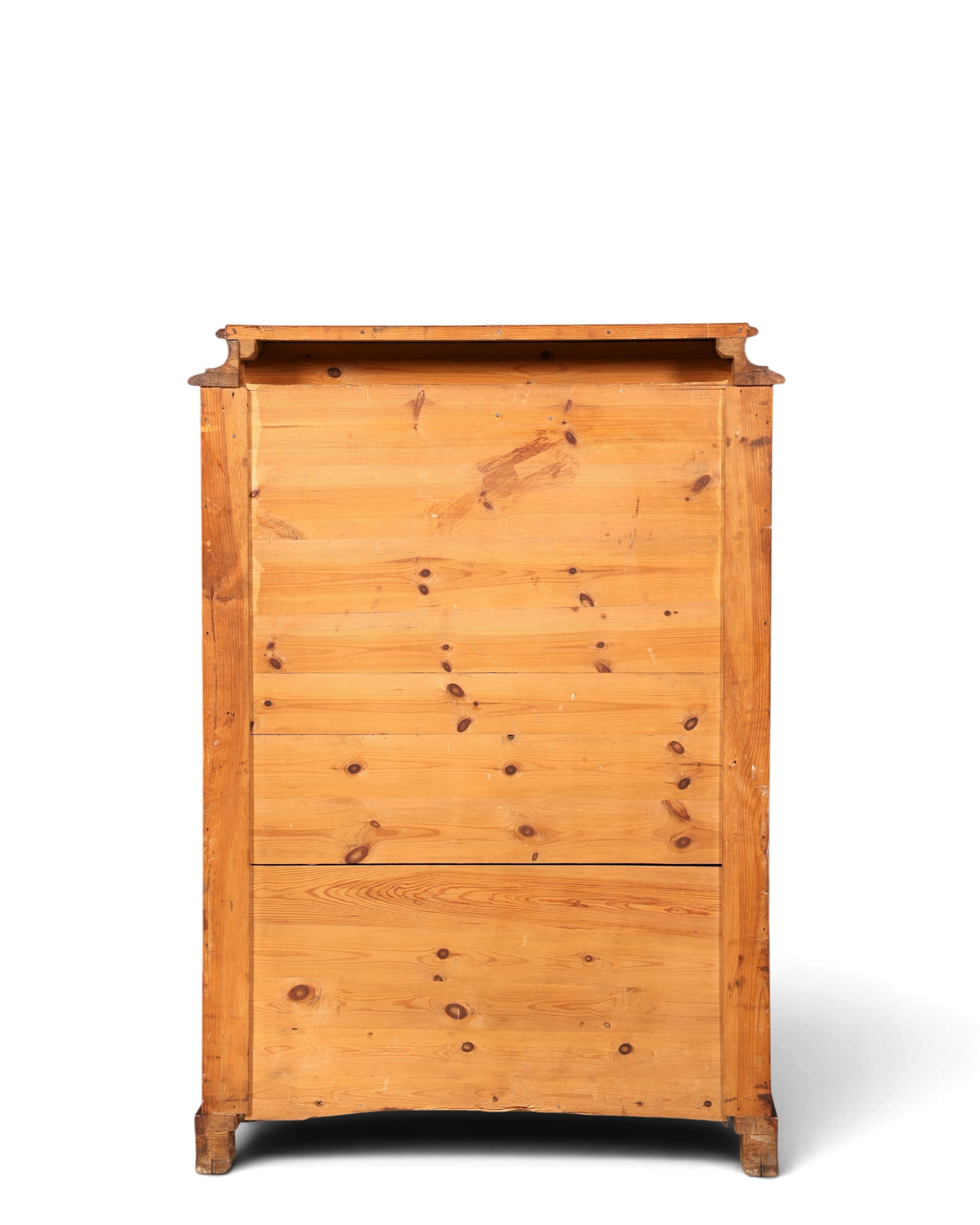 Traumhafter Louis Philippe Sekretär um 1870 Vertiko Nussbaum Highboard Kommode Sekretär Schrank