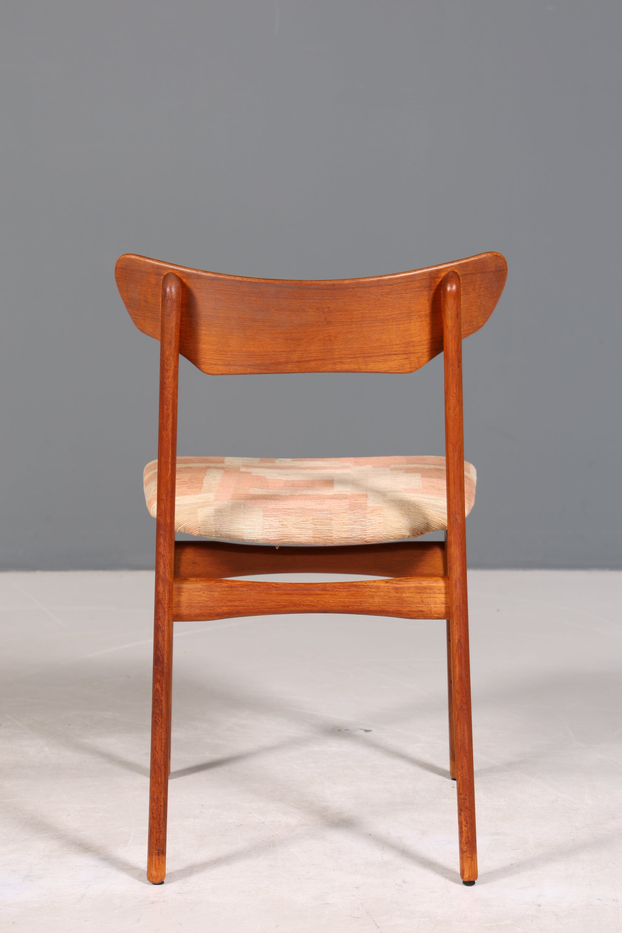 Stilvoller Original "Schiønning & Elgaard" Stuhl Mid Century Danish Teak Holz Esszimmer Stuhl Sekretär Stuhl 3 von 3