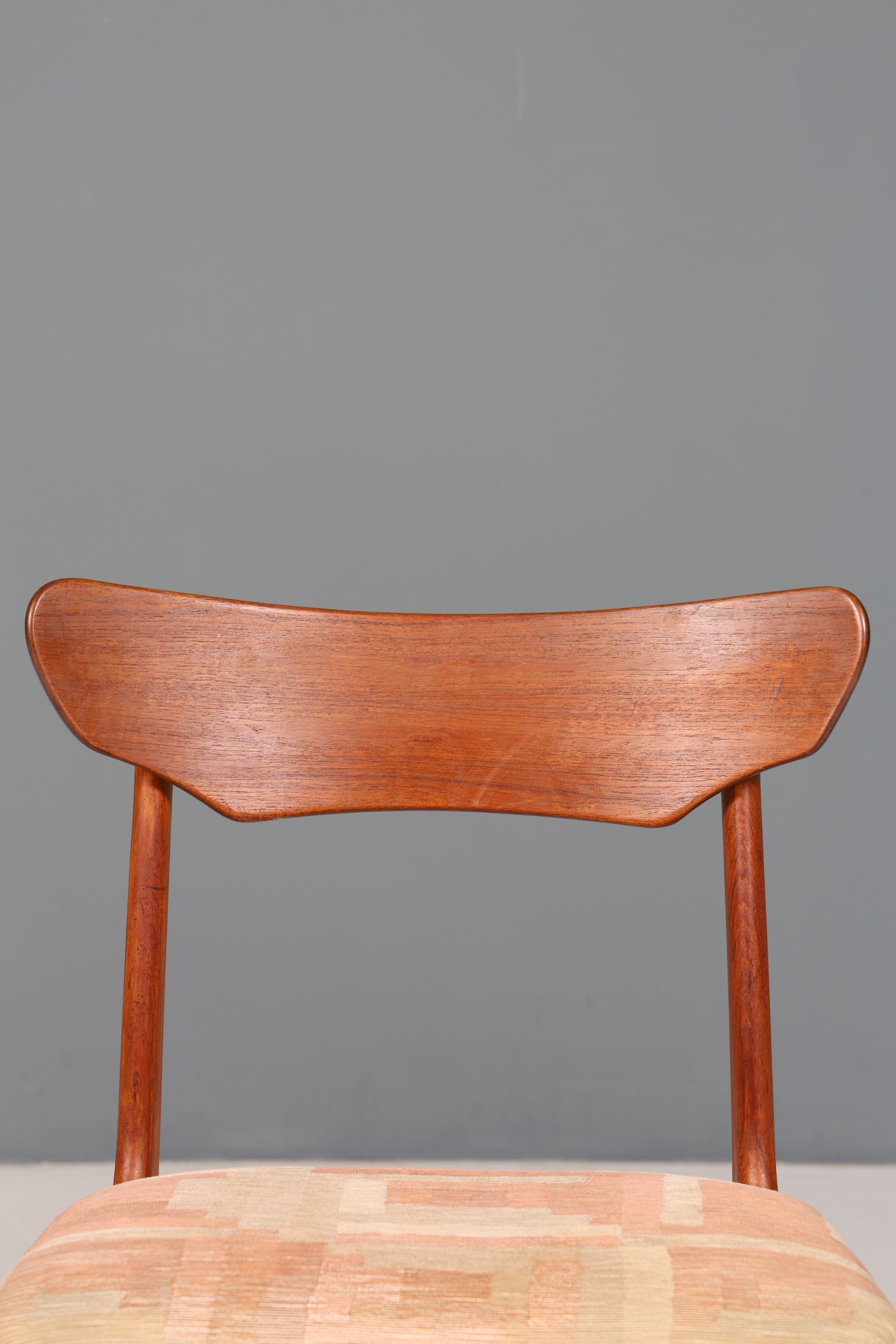 Stilvoller Original "Schiønning & Elgaard" Stuhl Mid Century Danish Teak Holz Esszimmer Stuhl Sekretär Stuhl 3 von 3