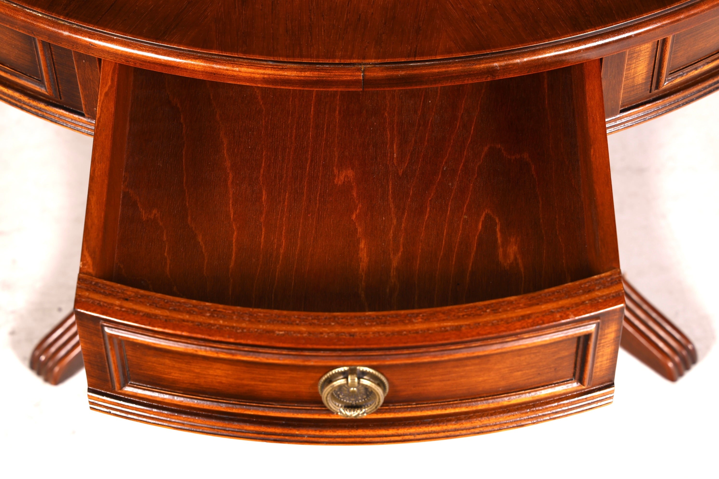 G123 Finish cm Traumhafter Englischer Tisch Couchtisch Englisch Antik Stil Mahagoni Ablagetisch Empire Stil Beistelltisch