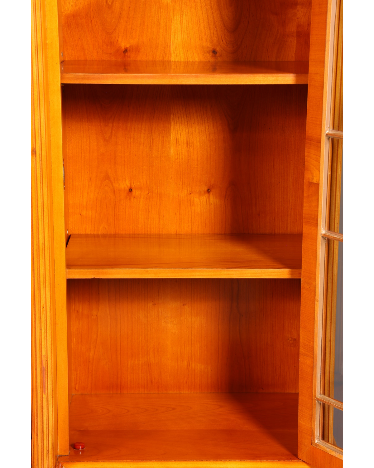 Traumhafte Englische Vitrine Bücherschrank Buffet Antik Stil Englisch Eibe Glasvitrine Bibliothek