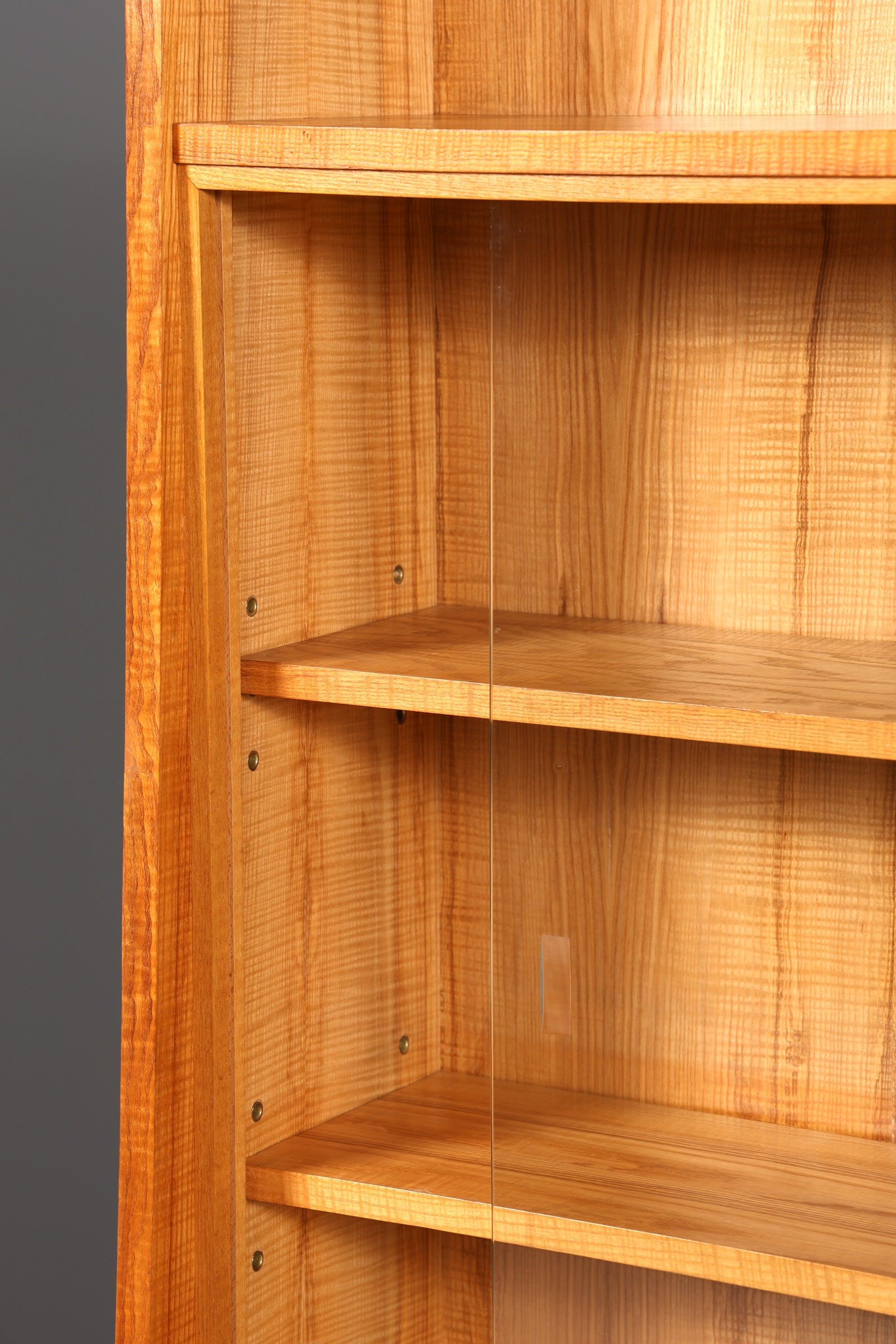 Beautiful XXL Mid Century Cabinet Bookshelf Vintage Shelf Library Wood Bookshelf