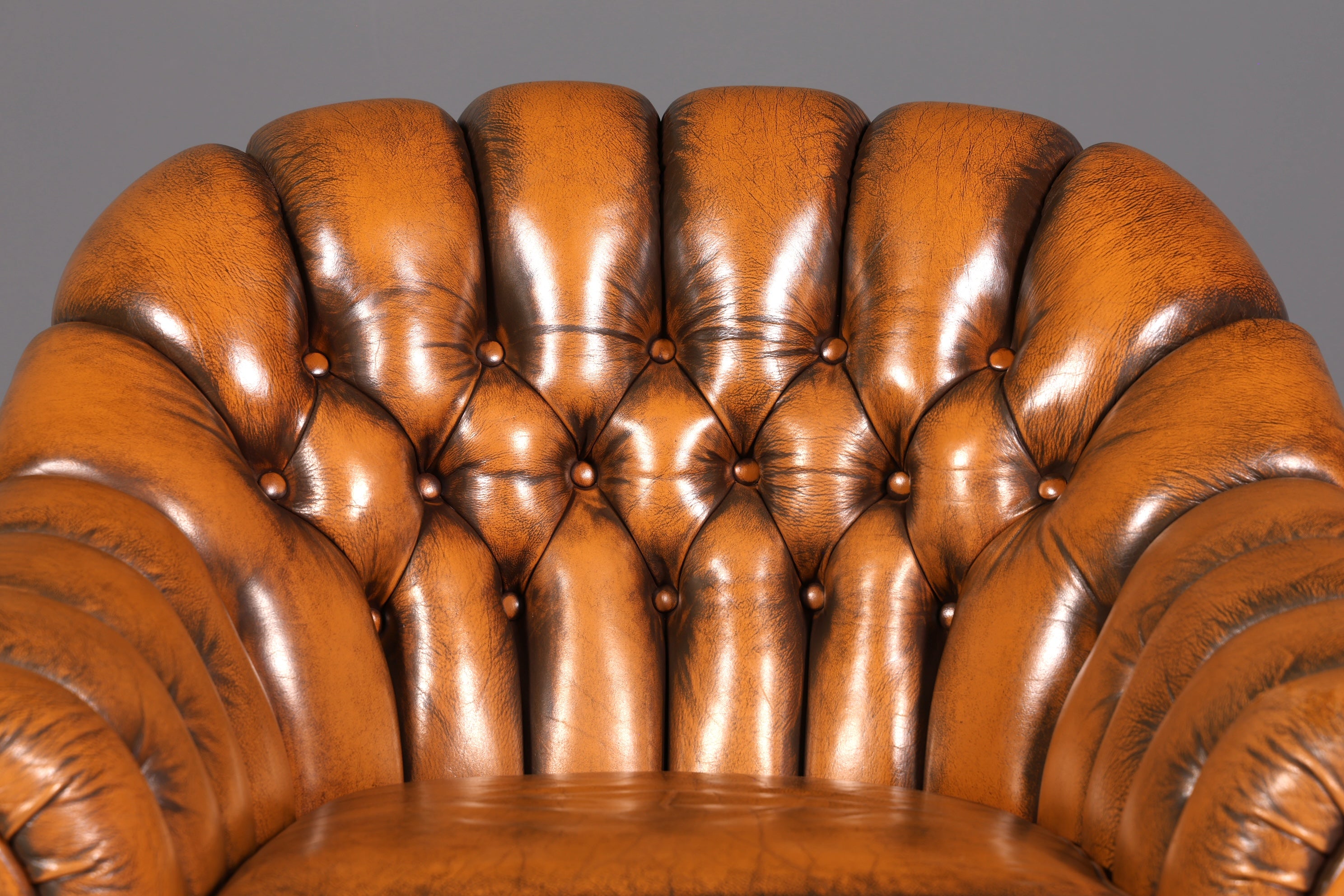 G152 Finish cm Stilvoller Original Chesterfield Sessel Englischer Armlehnsessel Englisch Herrensessel (Kopie)