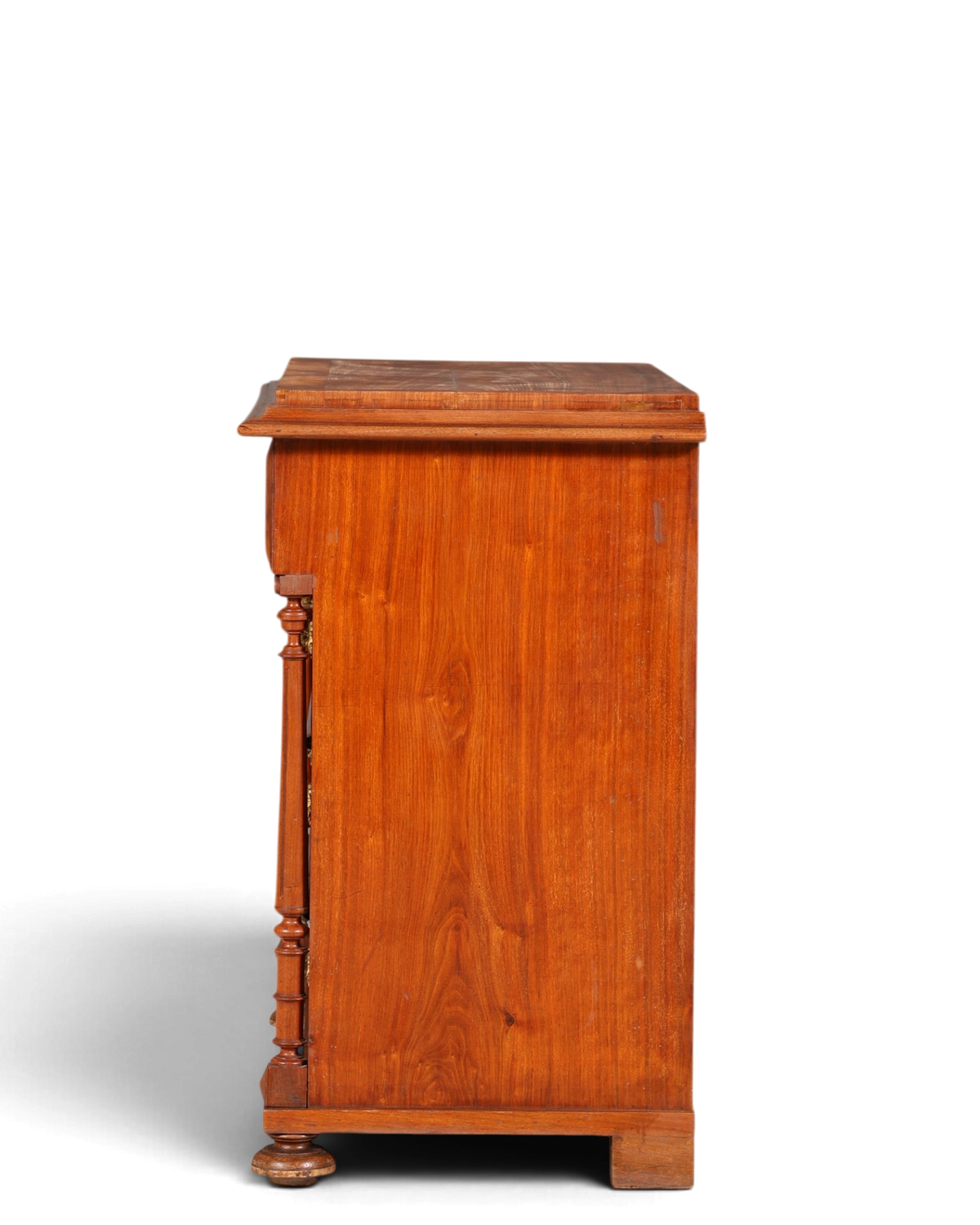 Wunderschöne Gründerzeit Kommode Louis Philippe Nussbaum Schubladen Kommode Sideboard um 1880