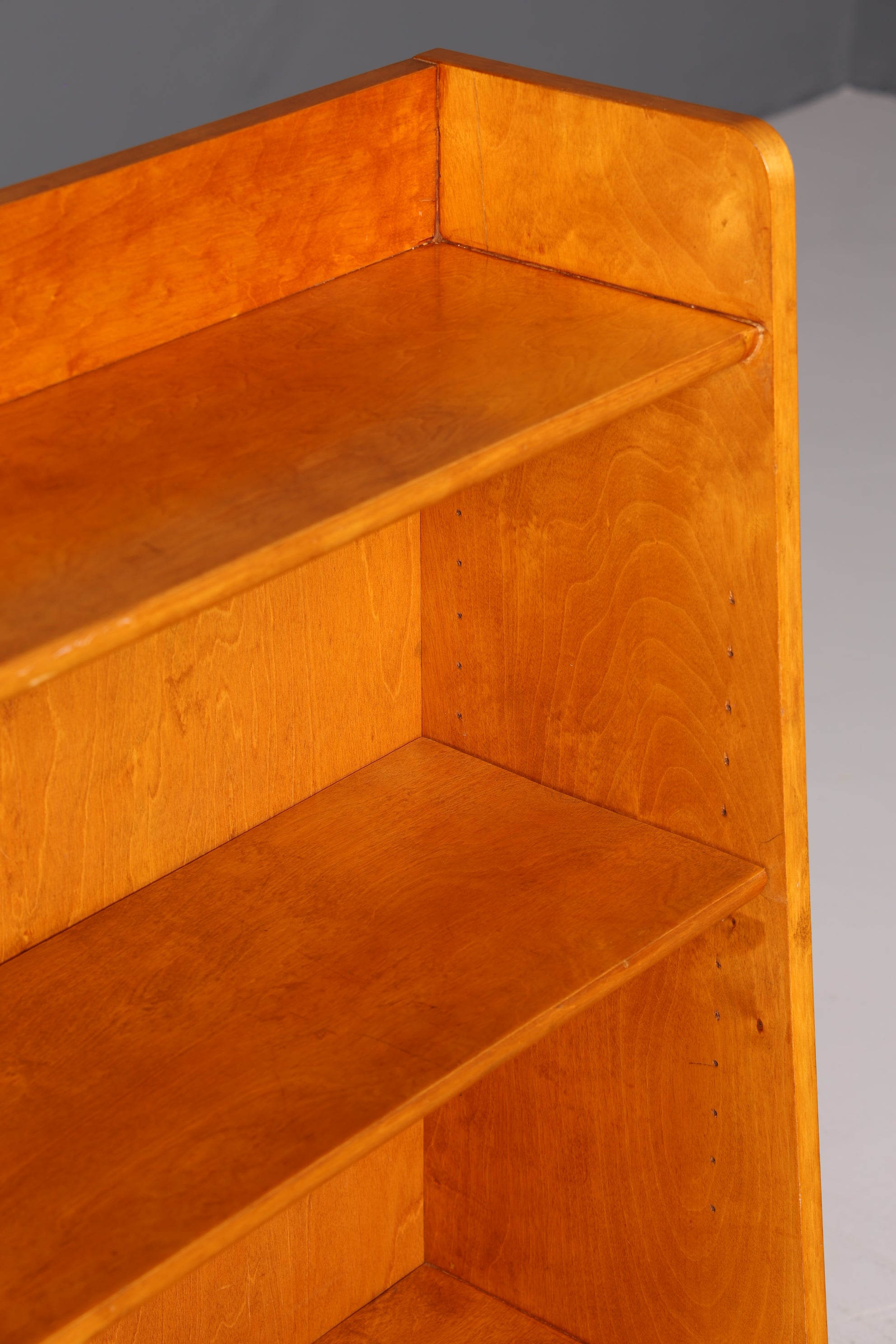 Beautiful mid-century vintage bookcase, 1950s, real wood book storage