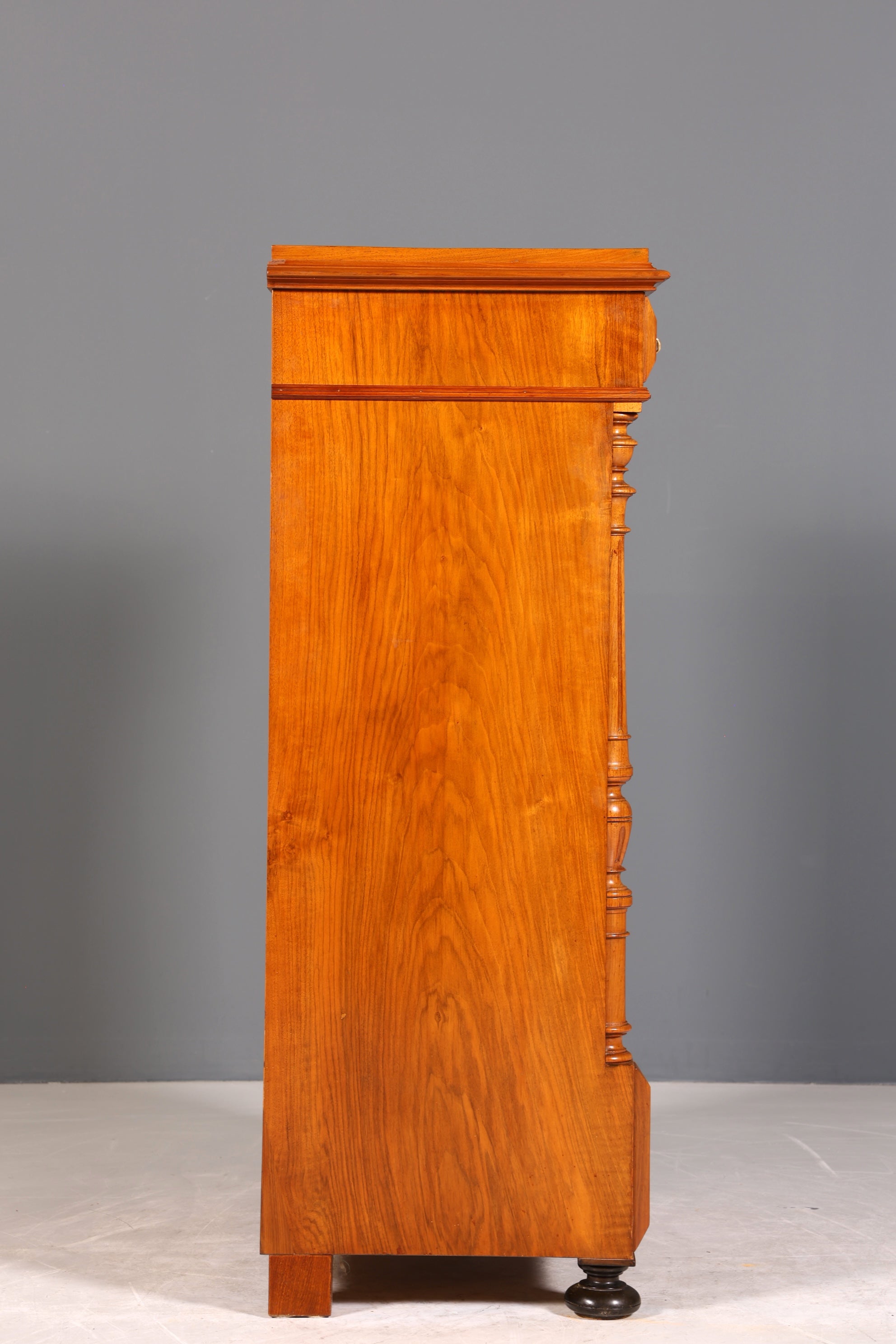 Wunderschöner Gründerzeit Sekretär Vertiko Highboard Louis Philippe Kommode um 1880