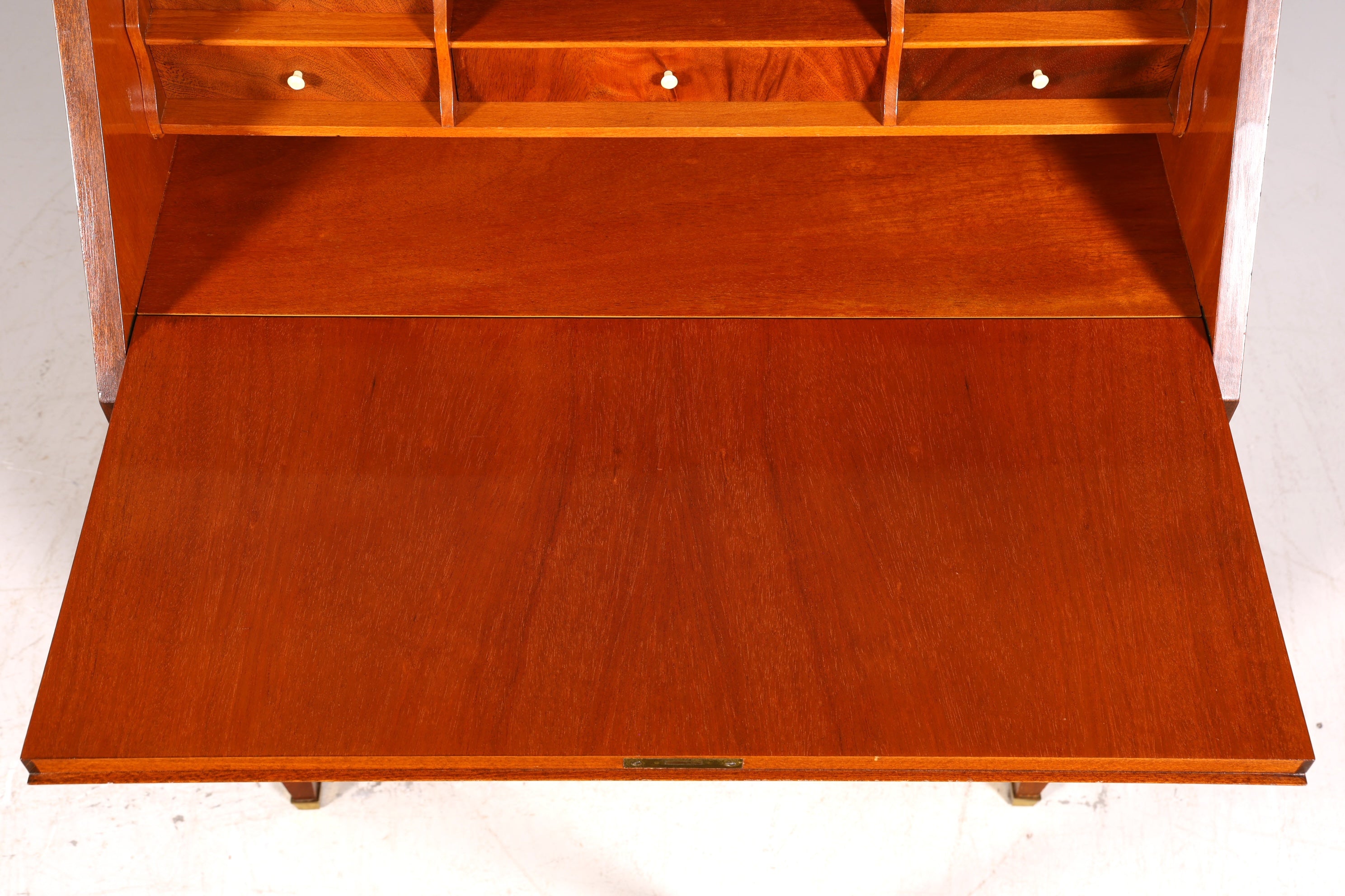 Stylish English-style secretary desk, office chest of drawers, writing desk, secretary chest