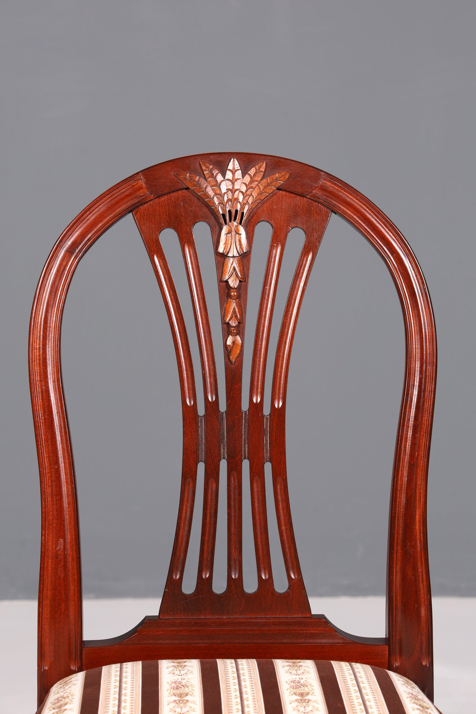 Beautiful Gustavian-style chair, English kitchen chair, antique style secretary chair