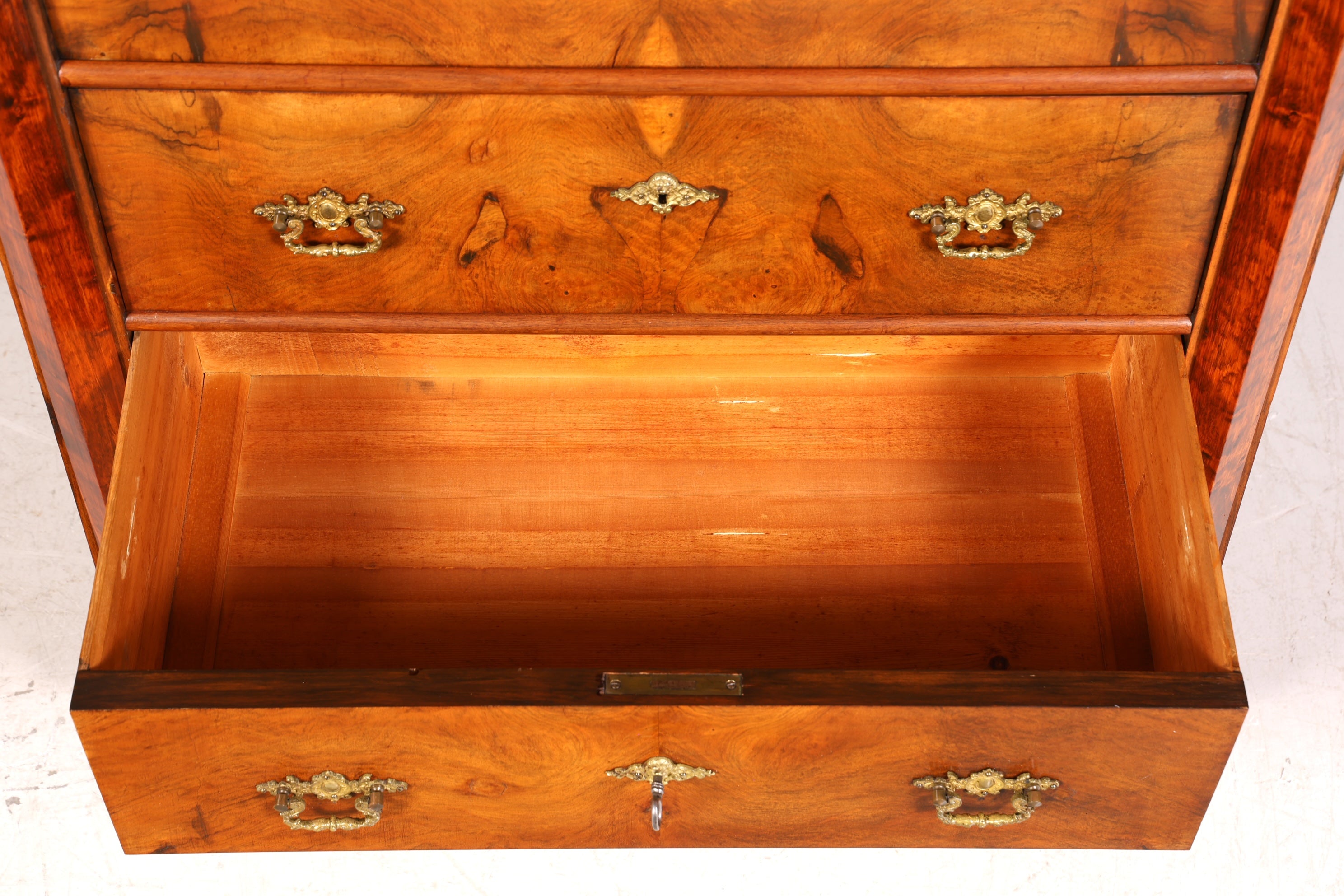 Wunderschöner Gründerzeit Sekretär Kommode Jugendstil Schubladenkommode Antik Vertiko