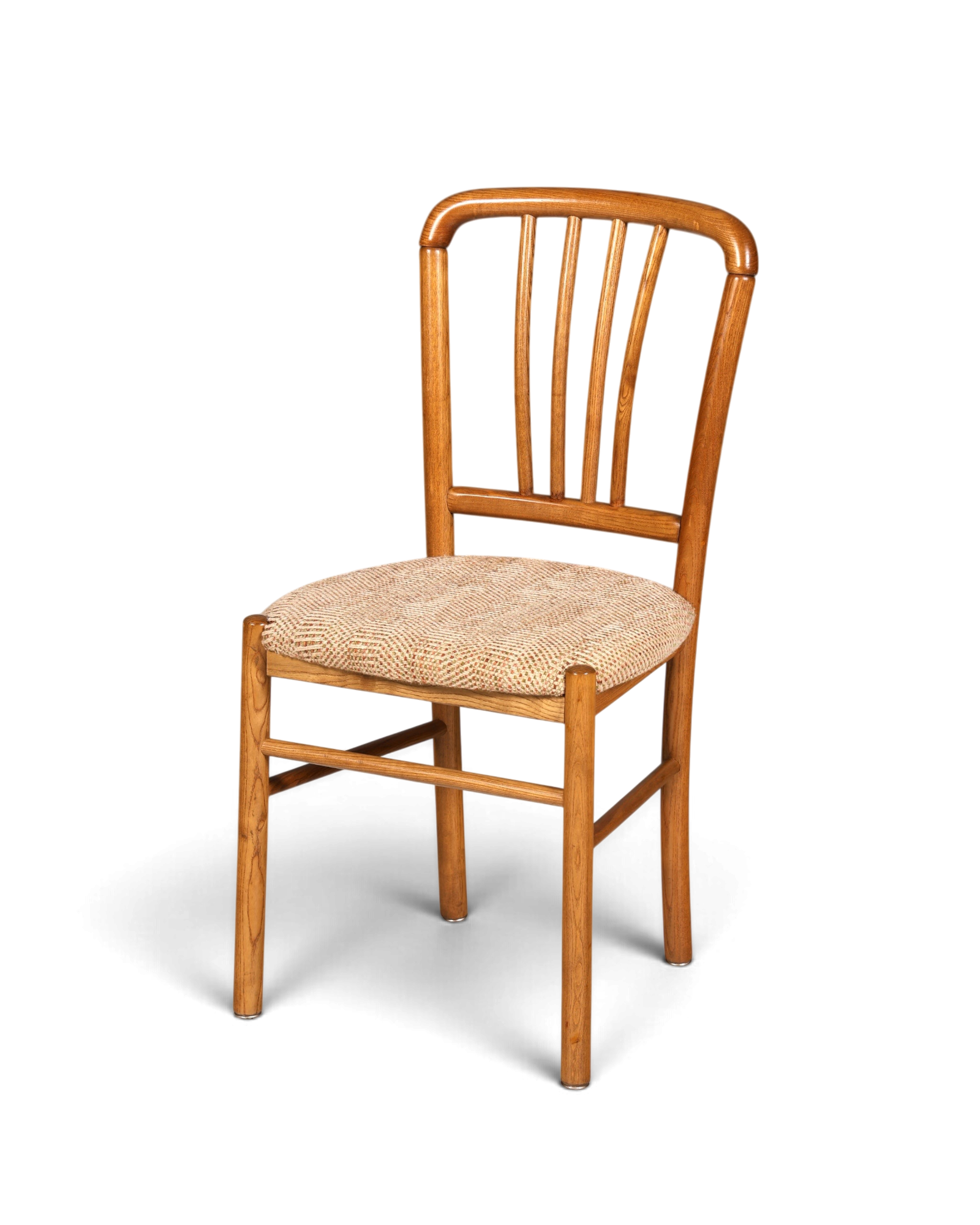 4x Schlichte Mid Century Stühle Retro Stuhlset Danish Design Küchenstühle Esszimmer Stühle