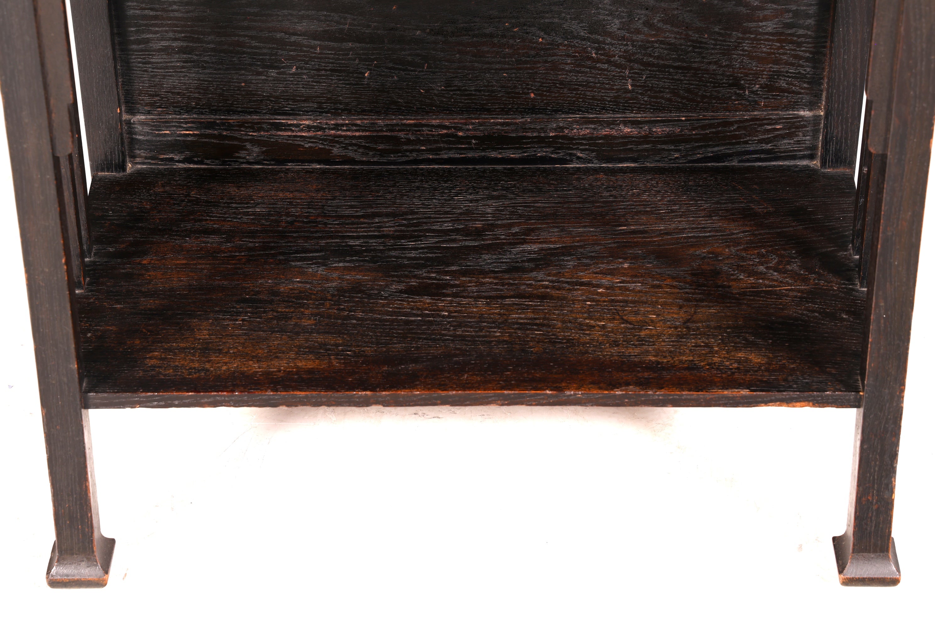 G217 Finish cm Traumhafte Jugendstil Vitrine Antike Holz Bücherschrank Eiche Antik Schrank Geschirrschrank (Kopie)