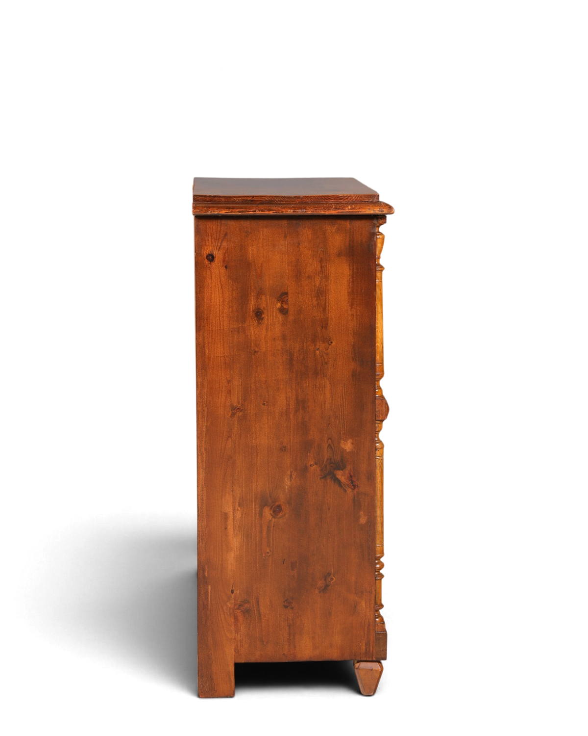 Stilvoller Gründerzeit Sekretär Vertiko Highboard Louis Philippe Kommode Sekretär Schrank um 1880