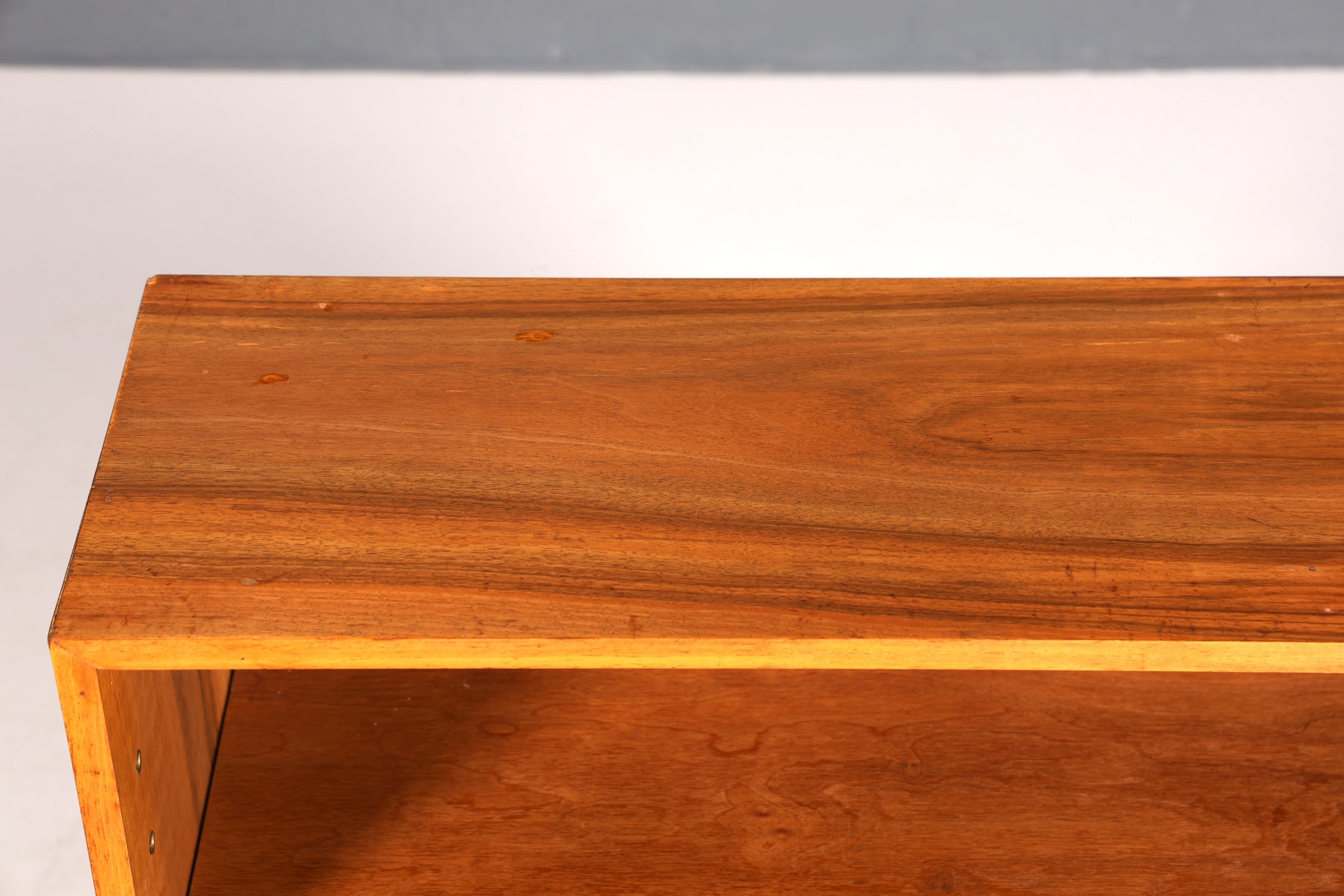 Beautiful original Musterring shelf, vintage bookcase, mid-century 1960s wooden shelf, 1 of 2