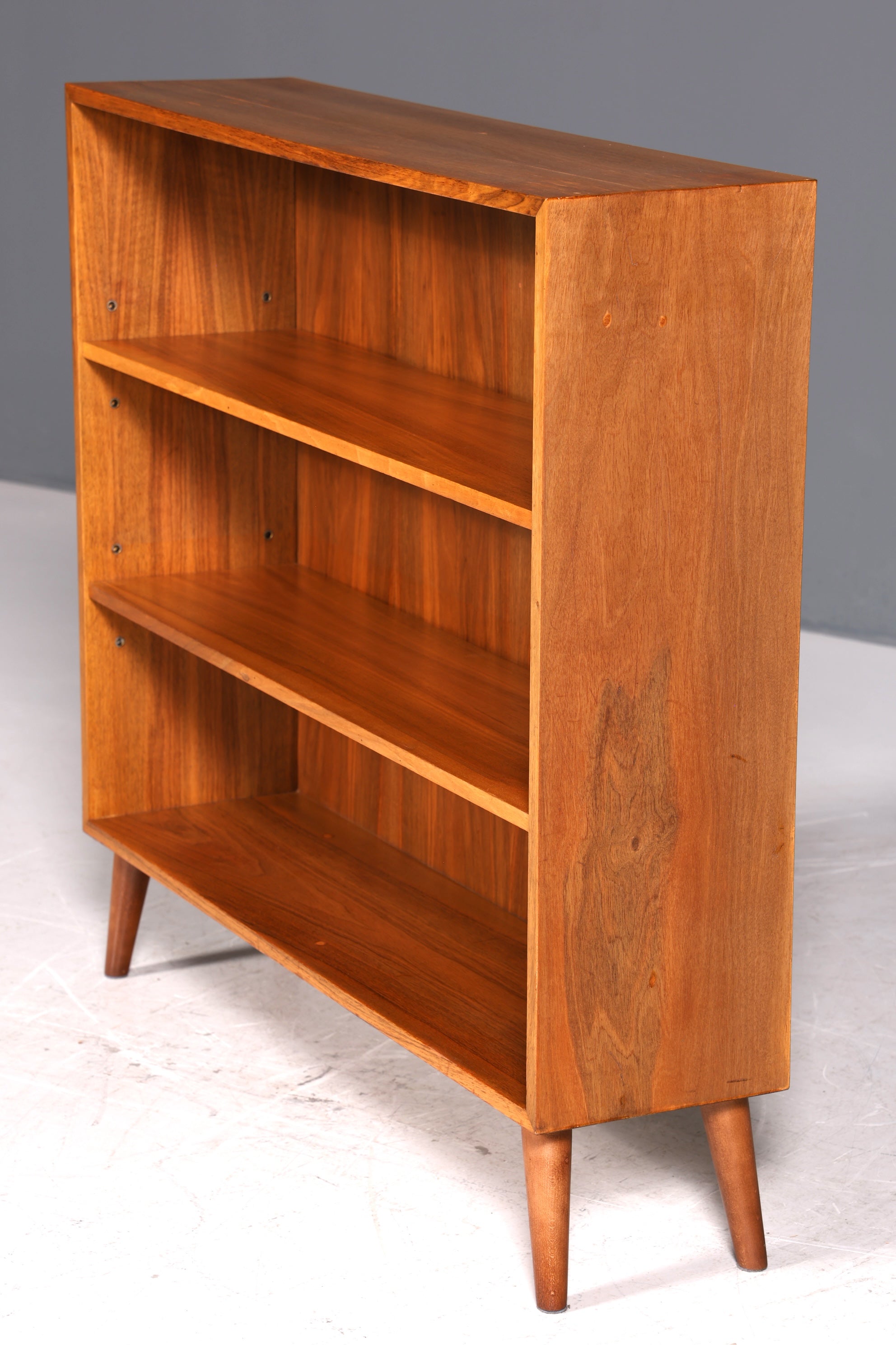 Beautiful original Musterring shelf, vintage bookcase, mid-century 1960s wooden shelf, 2 of 2