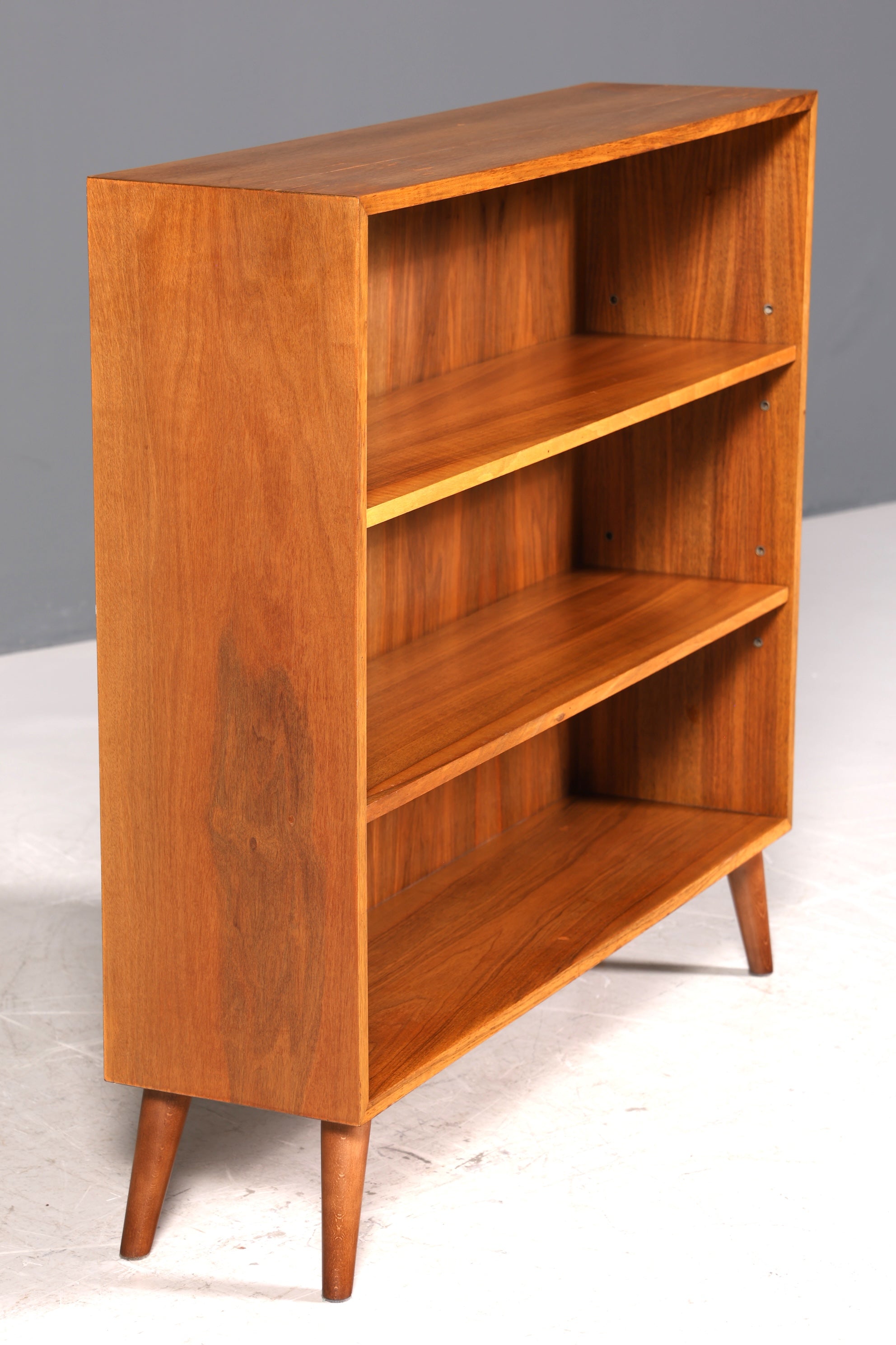 Beautiful original Musterring shelf, vintage bookcase, mid-century 1960s wooden shelf, 2 of 2