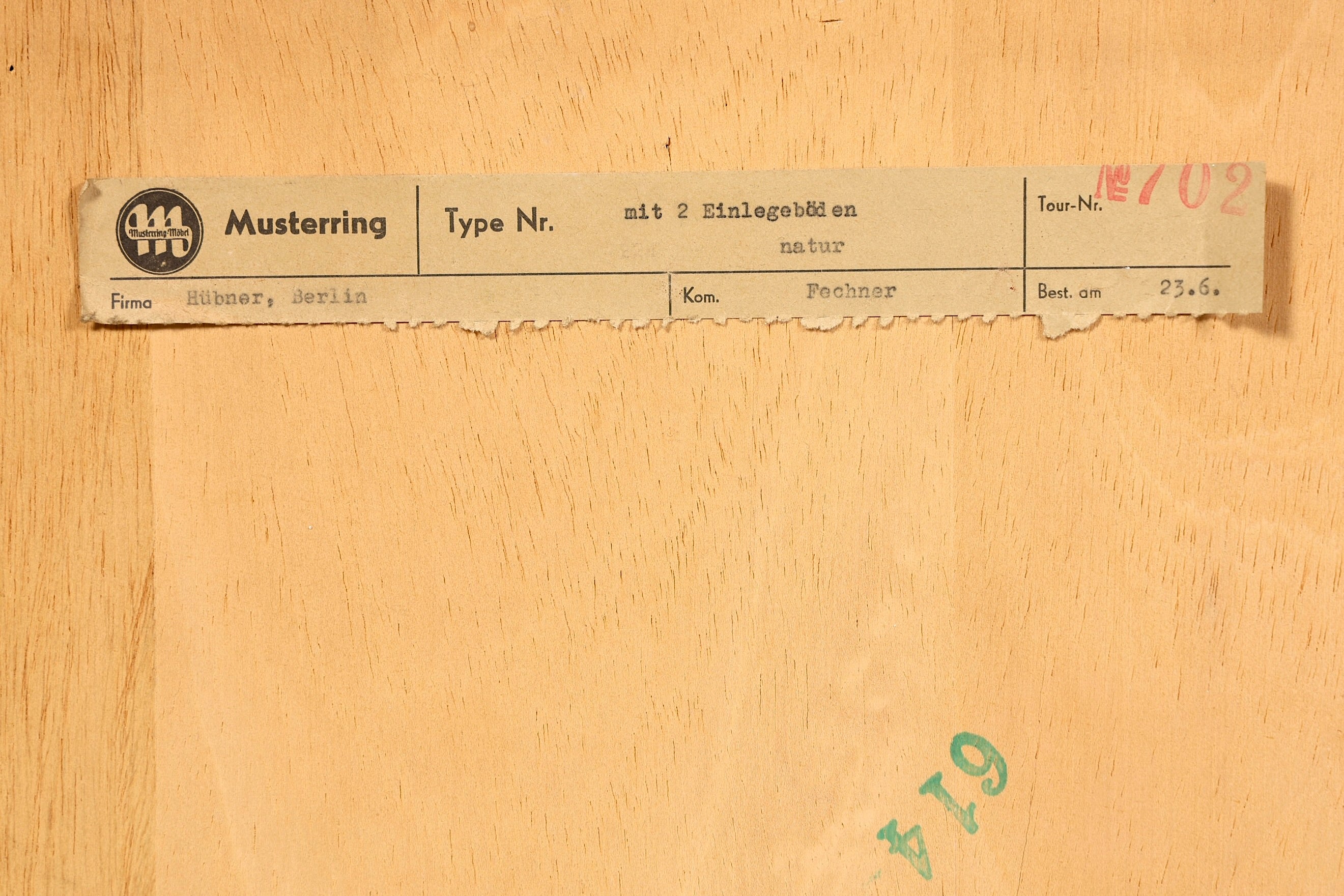 Beautiful original Musterring shelf, vintage bookcase, mid-century 1960s wooden shelf, 2 of 2