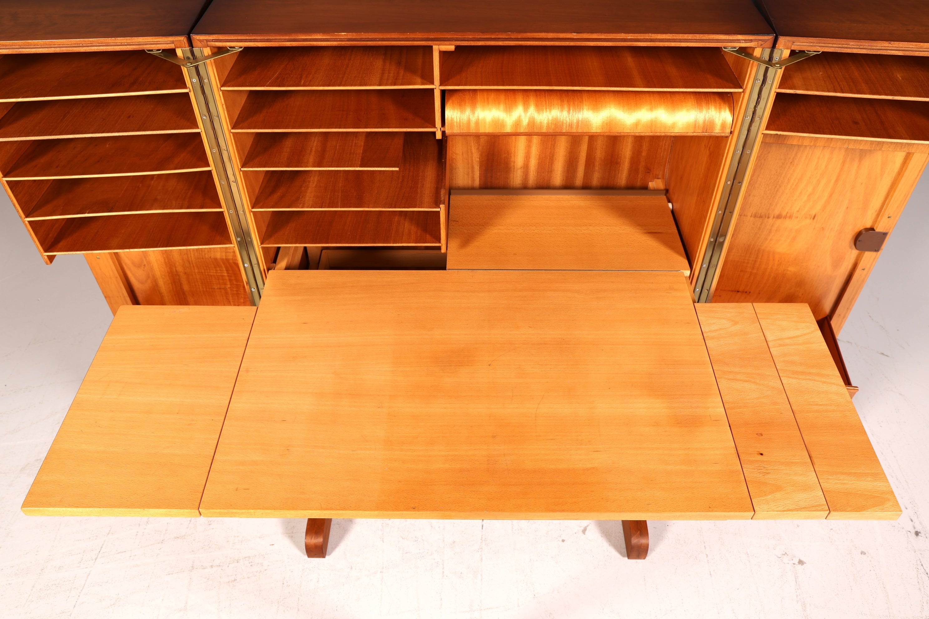 Seltener Magic Box Sekretär Mummenthaler & Meier Mid Century Schreibkommode Büro Schrank Schweiz