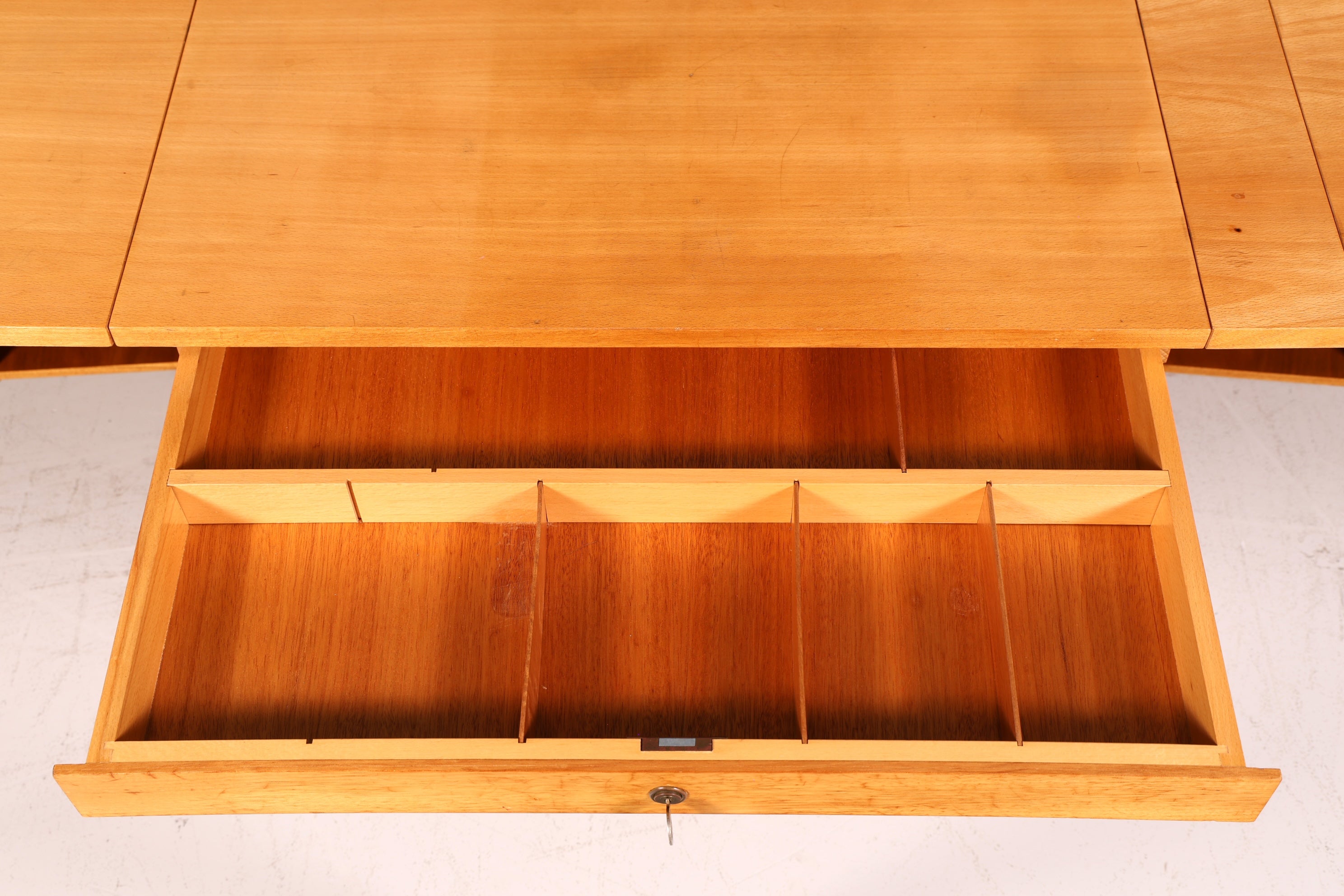 Seltener Magic Box Sekretär Mummenthaler & Meier Mid Century Schreibkommode Büro Schrank Schweiz
