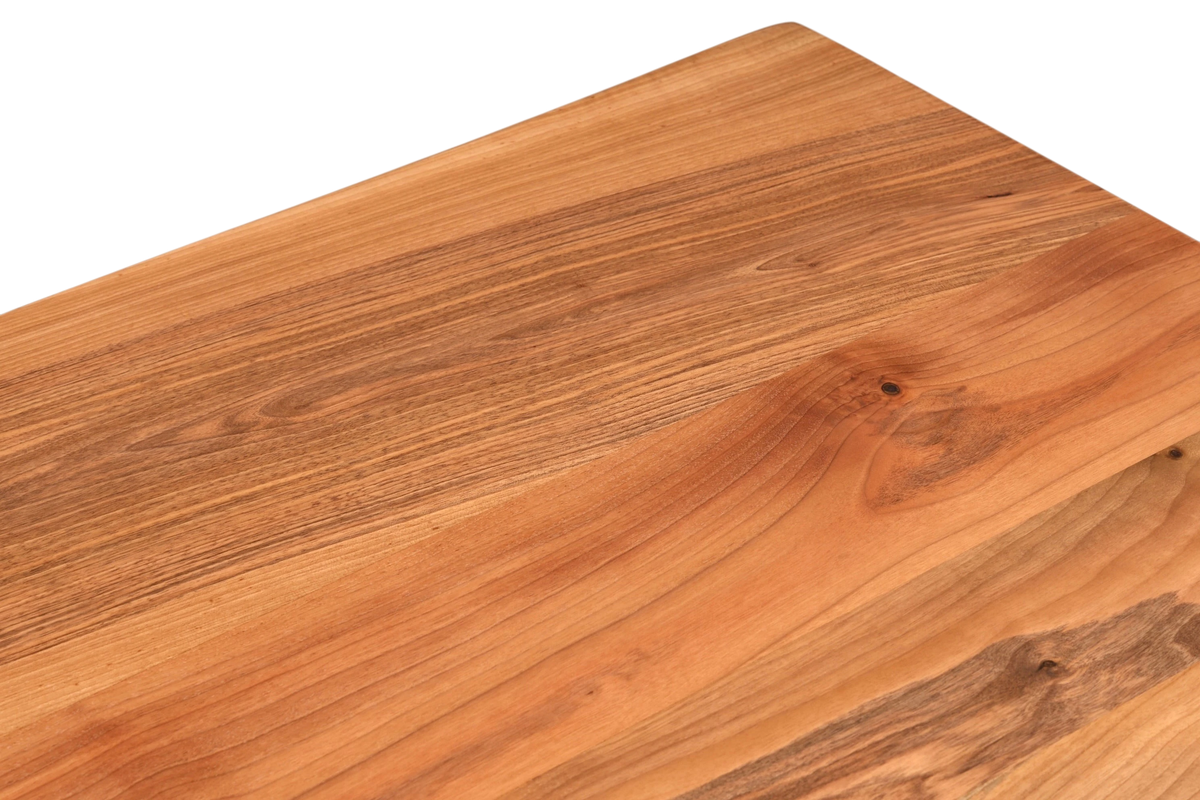 Traumhafter Nussbaum Tisch 220cm-95cm Esszimmer Tisch Baumkanten Platte massiv Holz Küchentisch