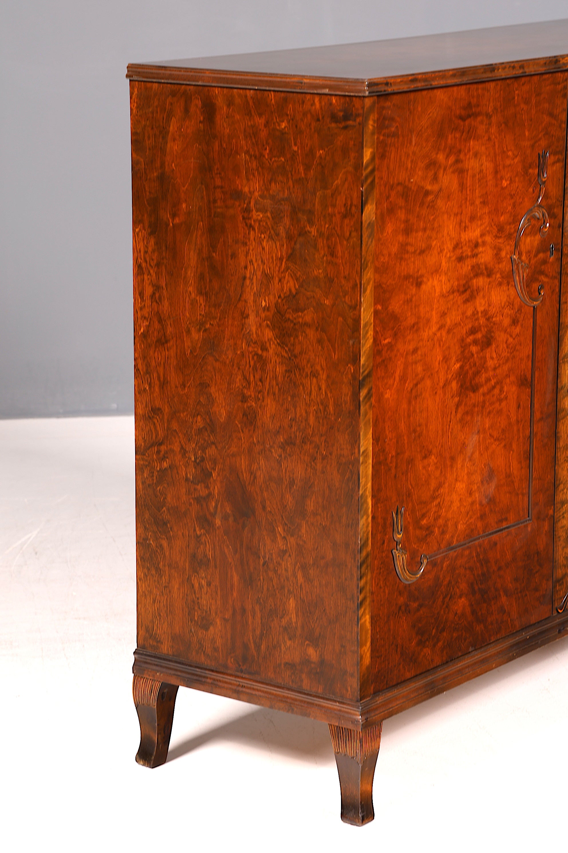 Stilvoller Original Art Deco Schrank Vertiko Sideboard Highboard Kommode Antik um 1930