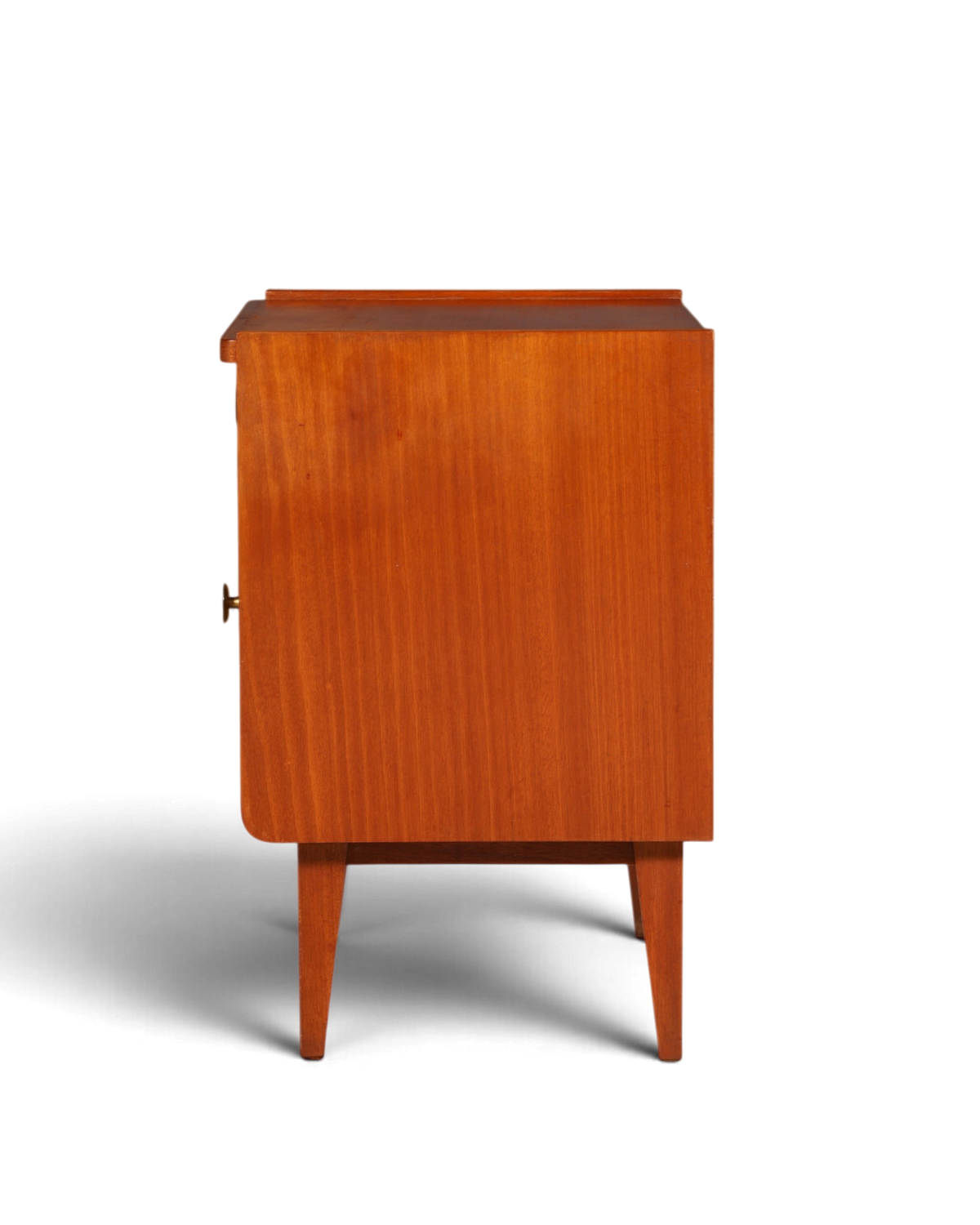 Prachtig mid-century nachtkastje, vintage Deens design, ladekast, bijzettafel, nachtkastje, retro, echt hout, 2 van 2