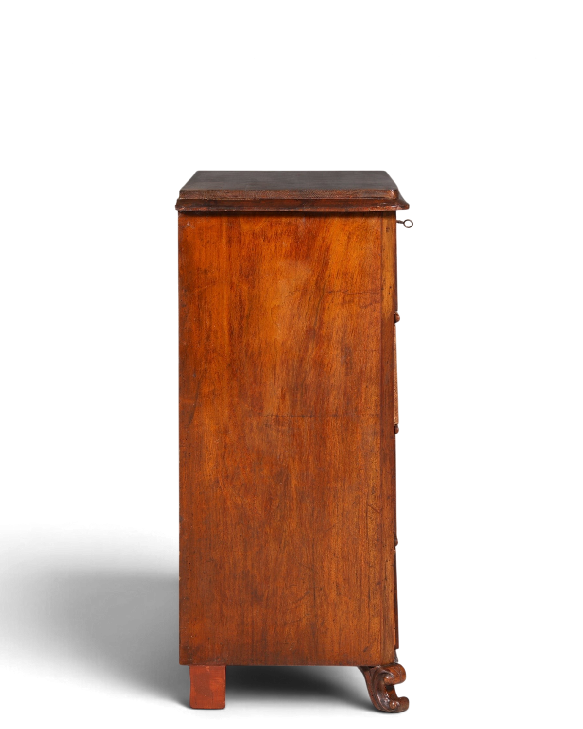 Wunderschöne Louis Philippe Kommode Nussbaum Vertiko Schubladenkommode um 1880