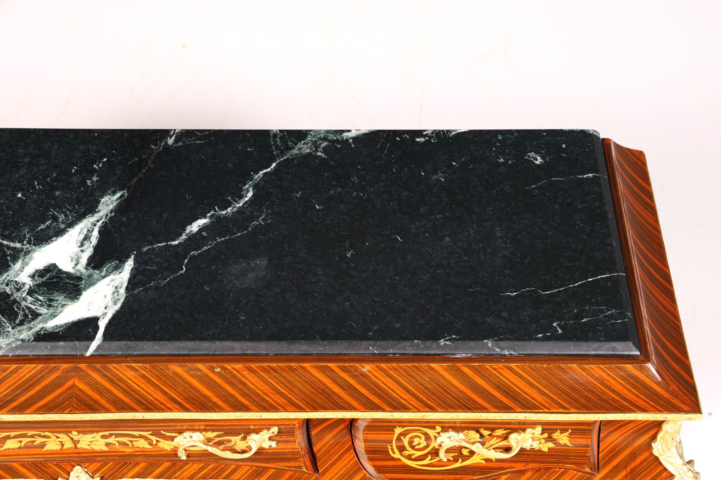 Wunderschöner Barock Stil Konsolen Tisch Marmor Antik Stil Intarsien Konsole