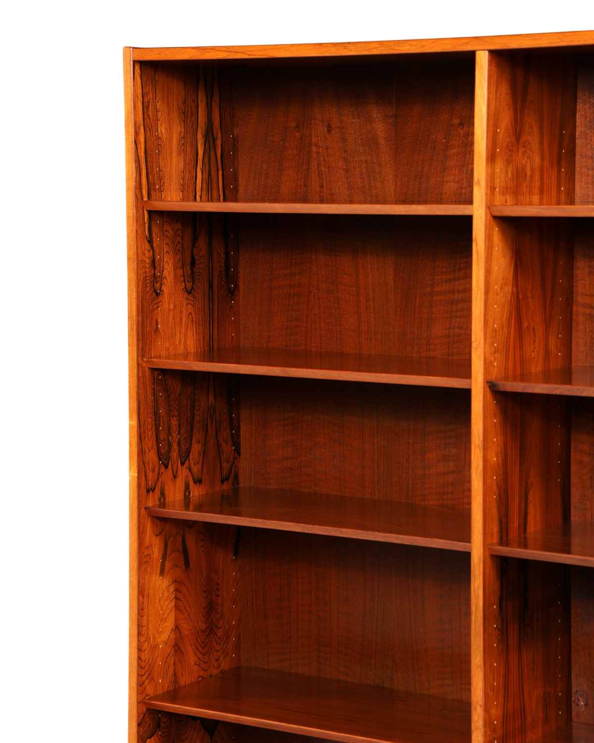 Hauptstadt Möblerei XXL Hundevad Mid Century Regal aus Palisander mit höhenverstellbaren Einlegeböden im Danish Design