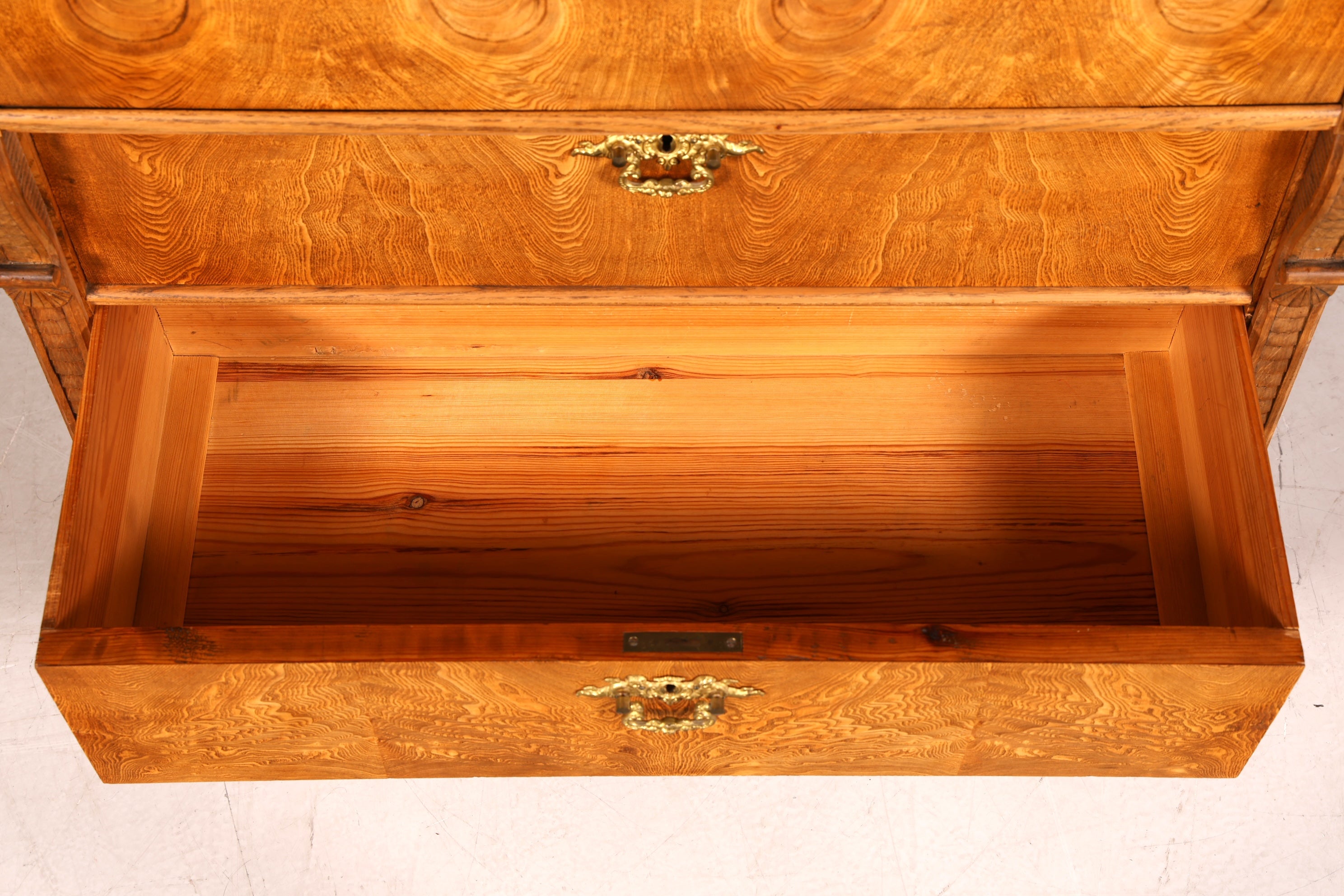 Stilvoller Gründerzeit Sekretär Kommode Jugendstil Schubladenkommode Antik Vertiko