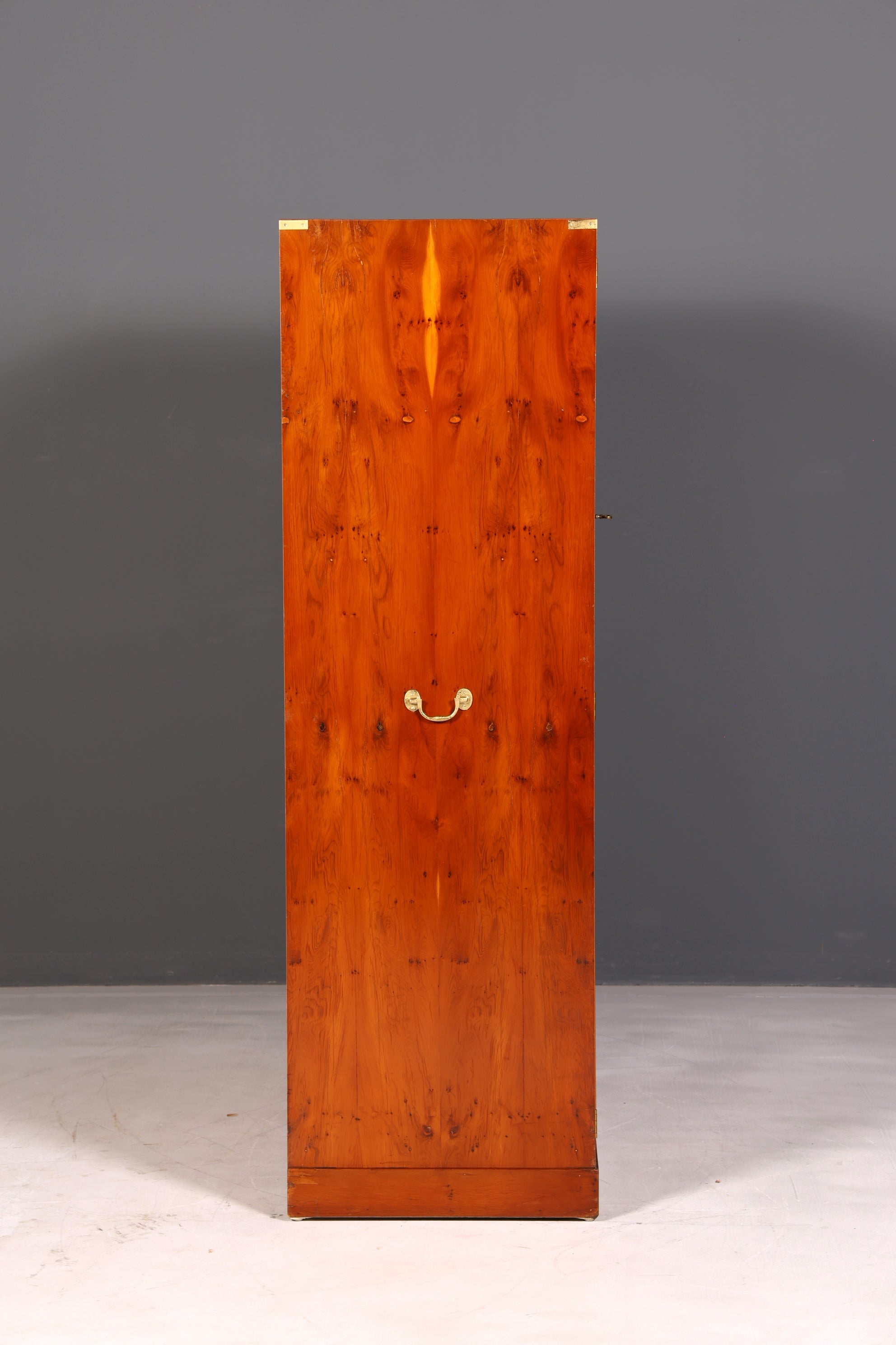 Prachtige maritieme kast, Military Chest, kledingkast, taxushout, vertiko, antiek, koloniaal, halkast