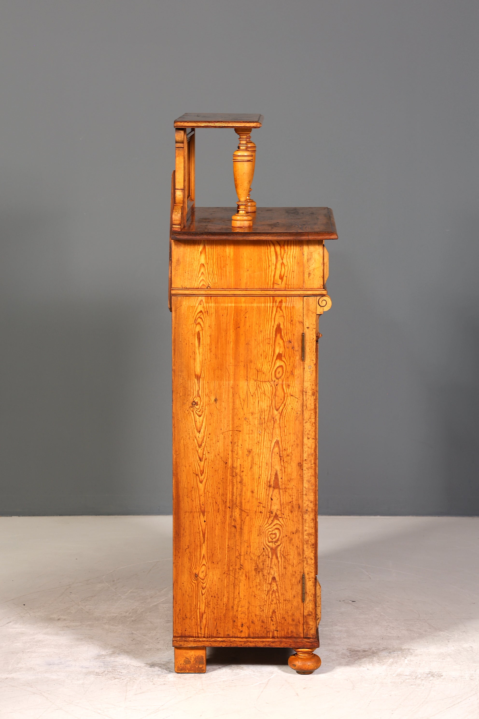 Traumhaftes Gründerzeit Vertiko Jugendstil Schrank Antik Highboard Kommode