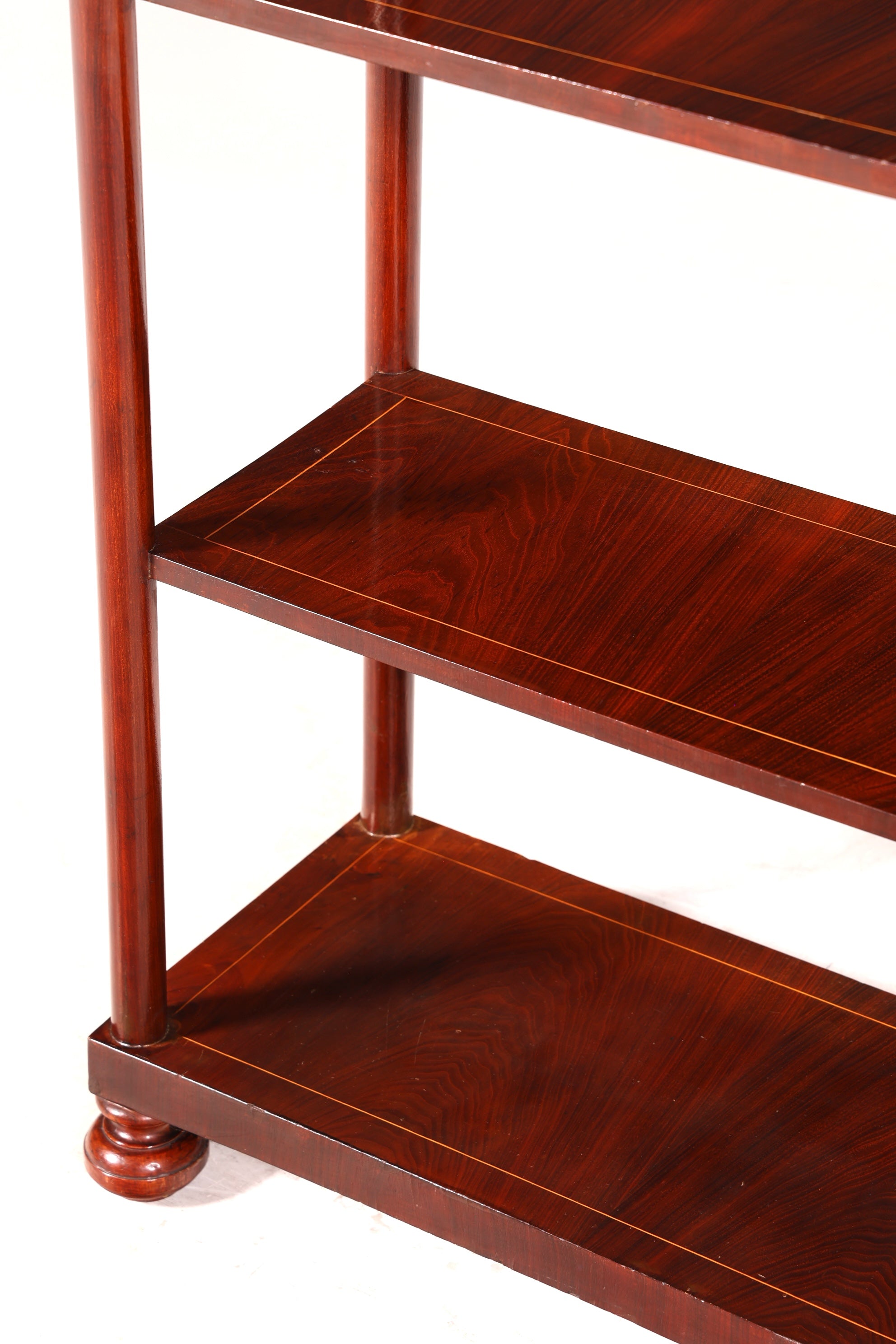 G398 Finish cm Stilvolle Gründerzeit Etagere Louis Philippe Regal um 1900 Bücherregal echt Holz Buchablage Bookshelf (Kopie)