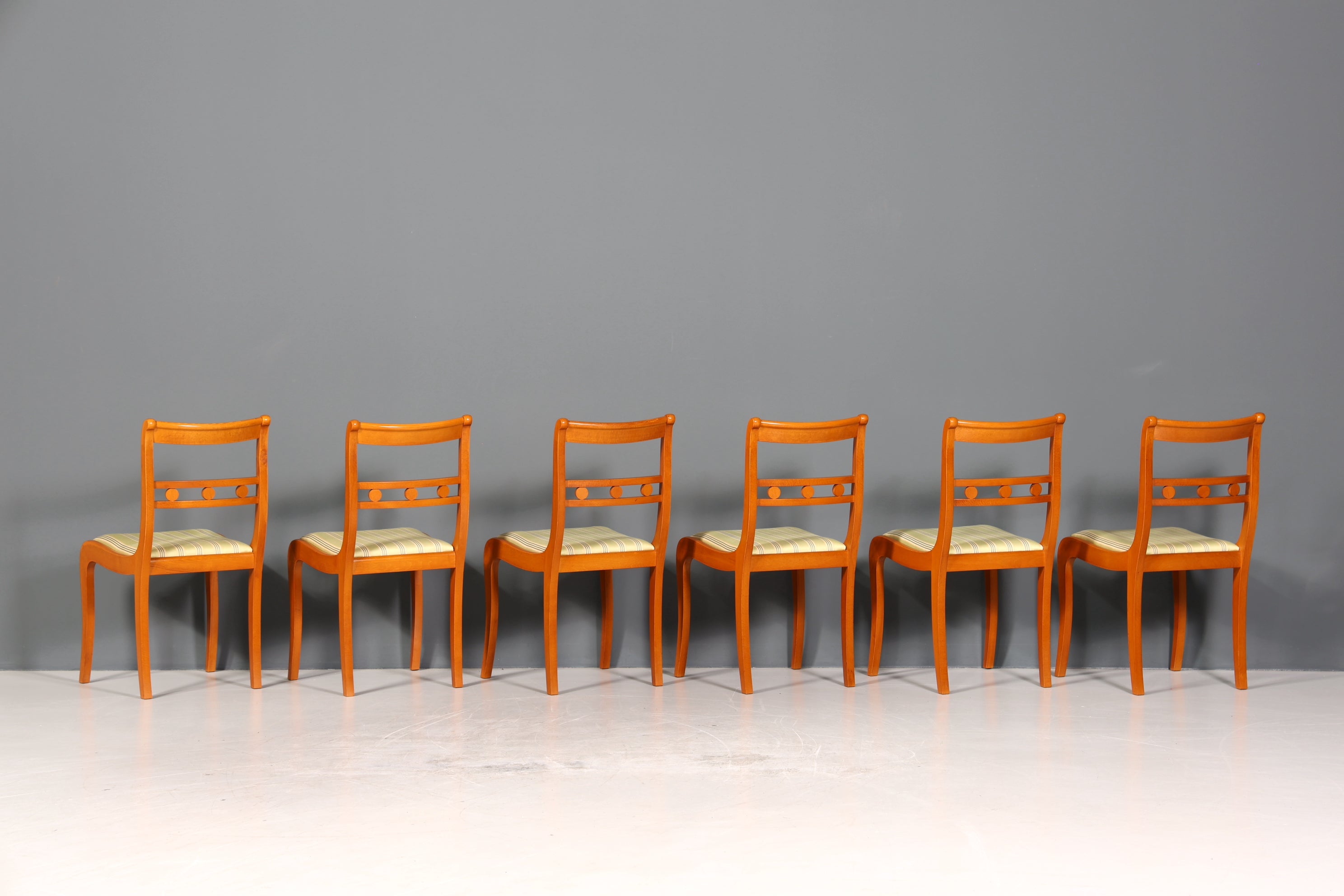 6x Edle Englische Stühle Englisch Dining Chairs Antik 60er Jahre Küchenstühle Stuhlset