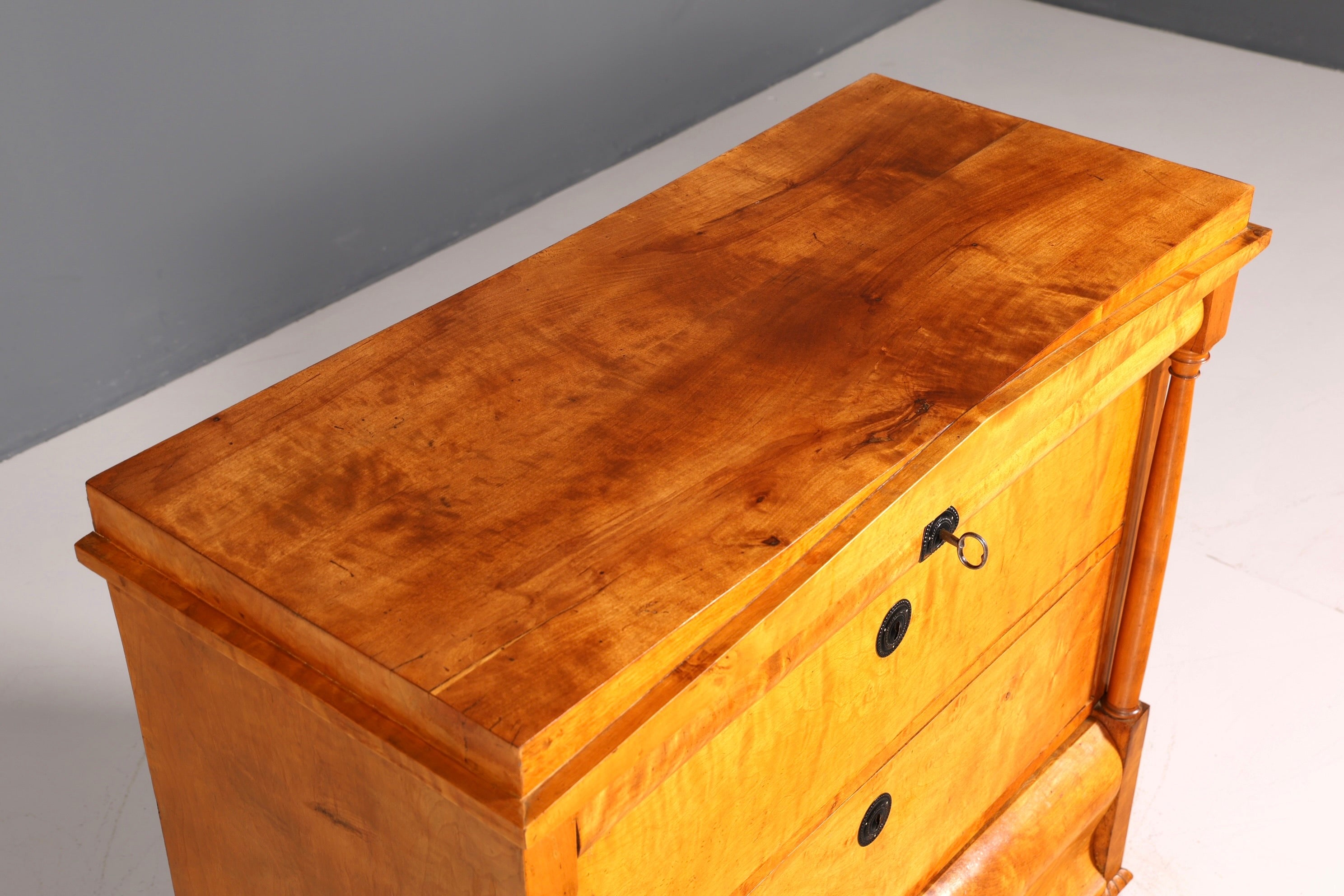 Wunderschöne Original Biedermeier Kommode Antik um 1880 Schubladenkommode Sideboard