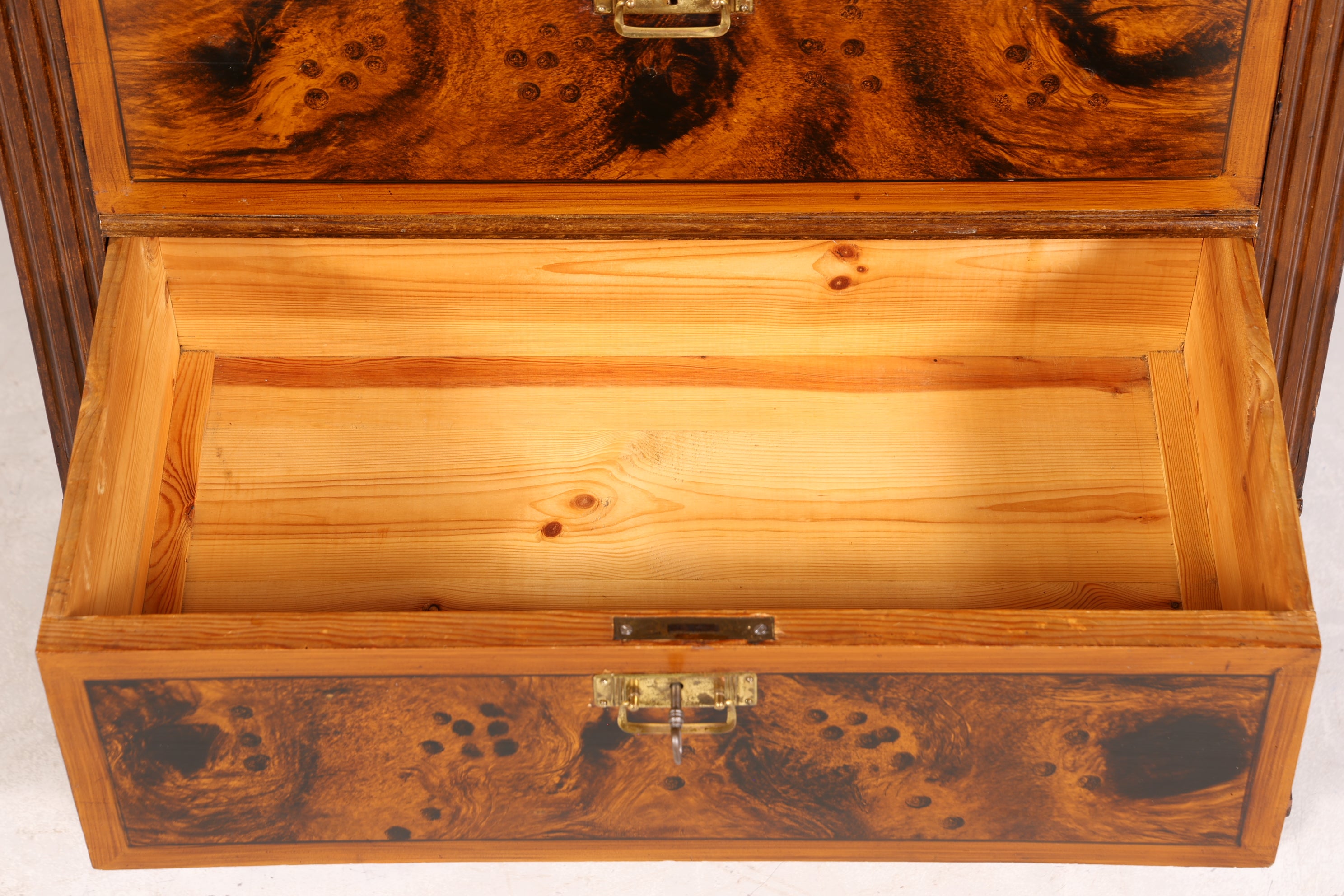 Traumhafte Gründerzeit Kommode Jugendstil Vertiko Antik Highboard Kommode Schubladenkommode