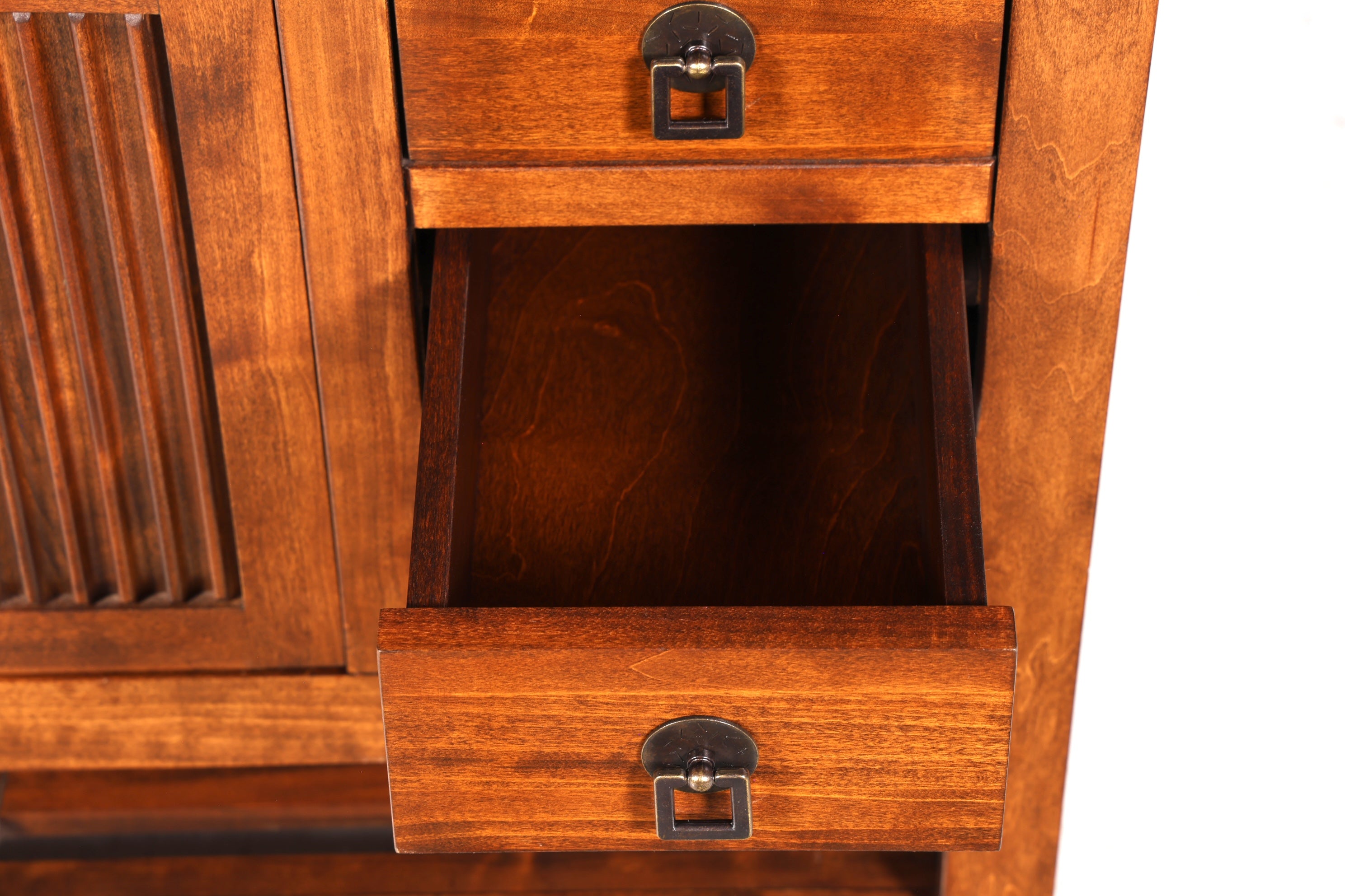 Wunderschönes Kolonial Stil Sideboard Englisch Echt Holz TV Schrank Anrichte Buffet Kommode Vintage
