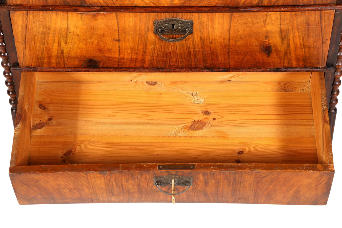 Stilvolle Biedermeier Kommode Louis Philippe Antik Schubladen Kommode Wäschekommode