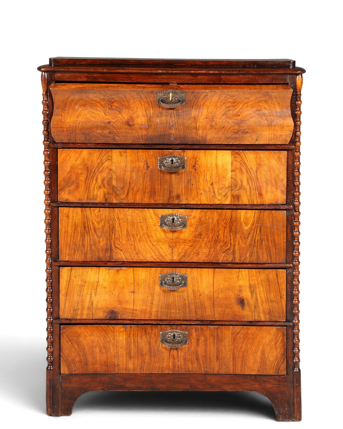 Stilvolle Biedermeier Kommode Louis Philippe Antik Schubladen Kommode Wäschekommode