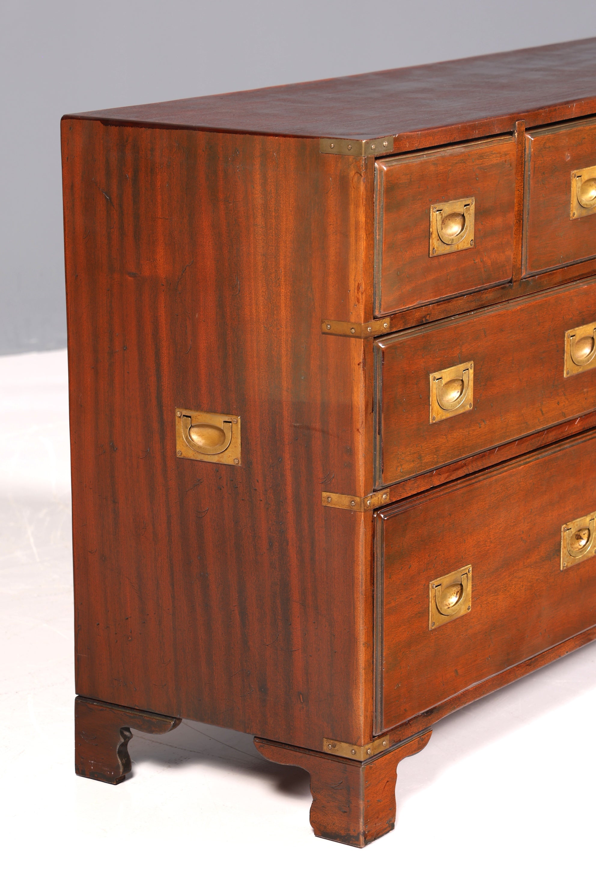 Fantastic Maritime Sideboard English Ship Chest of Drawers English Antique Cabinet Military Chest